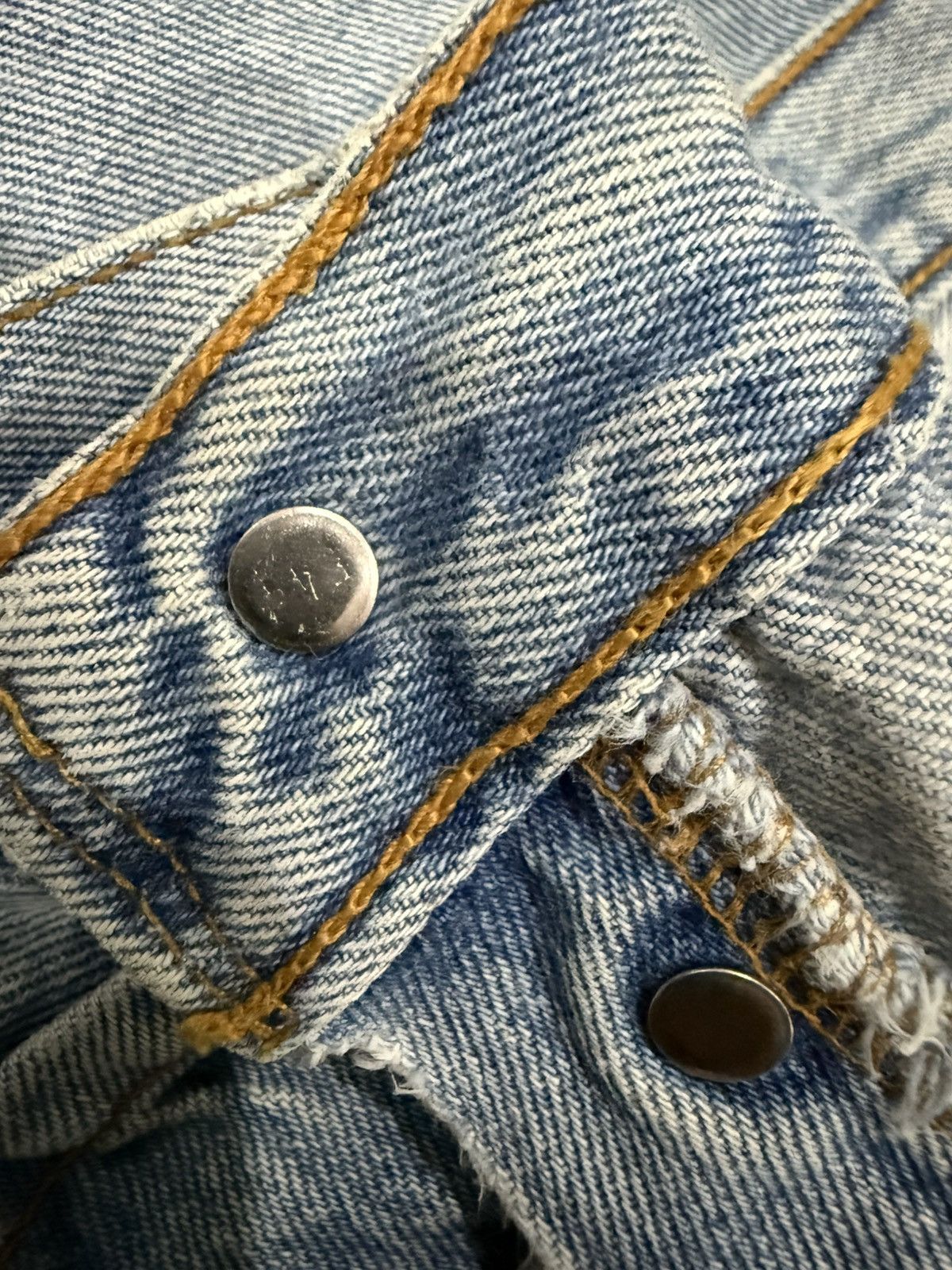 Levi's VINTAGE 90s LEVI’S 501 DISTRESSED JEANS Size 29" - 11 Thumbnail