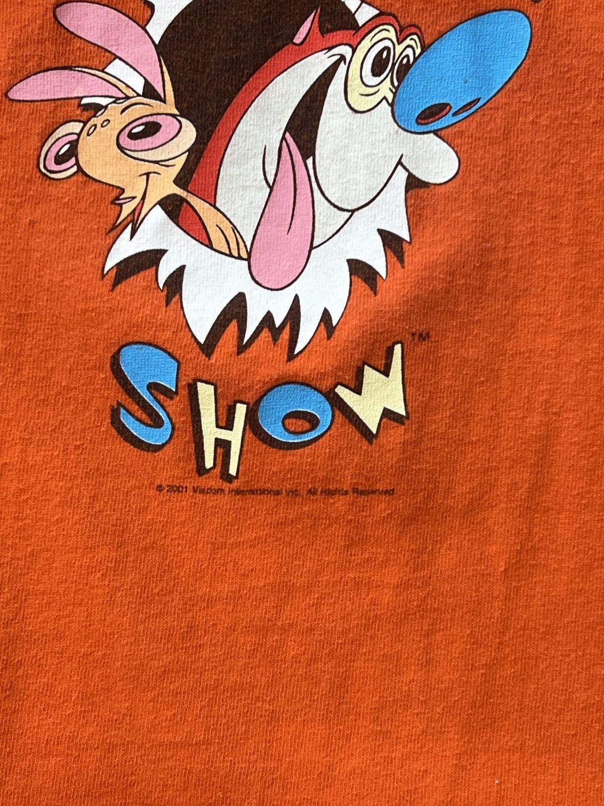 Vintage Vintage 2001 The Ren and Stimpy Show TV Tee XL Size US XL / EU 56 / 4 - 5 Thumbnail