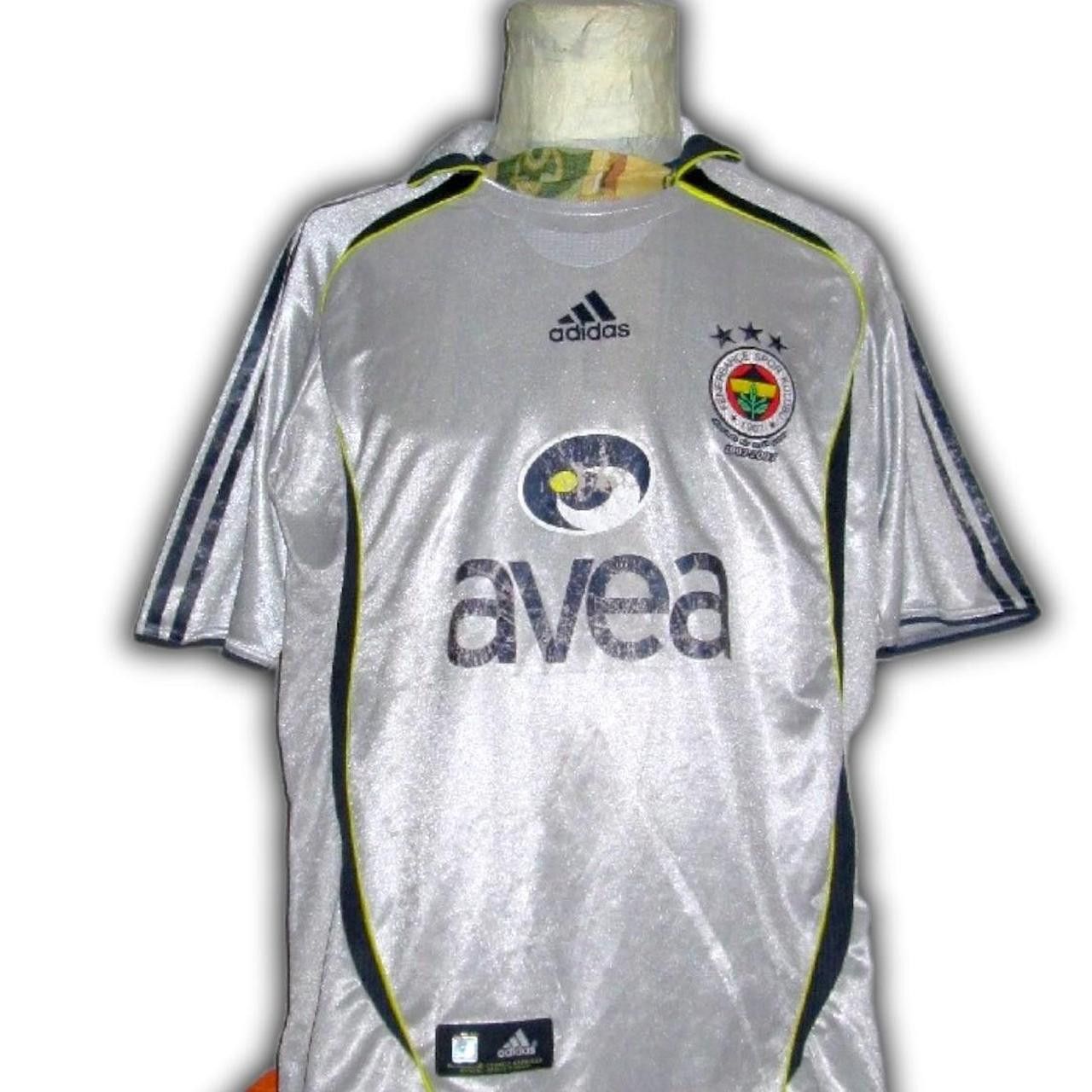 Adidas Fenerbahce SK Turkey 2007 2008 Third shirt jersey Size US XL / EU 56 / 4 - 4 Thumbnail