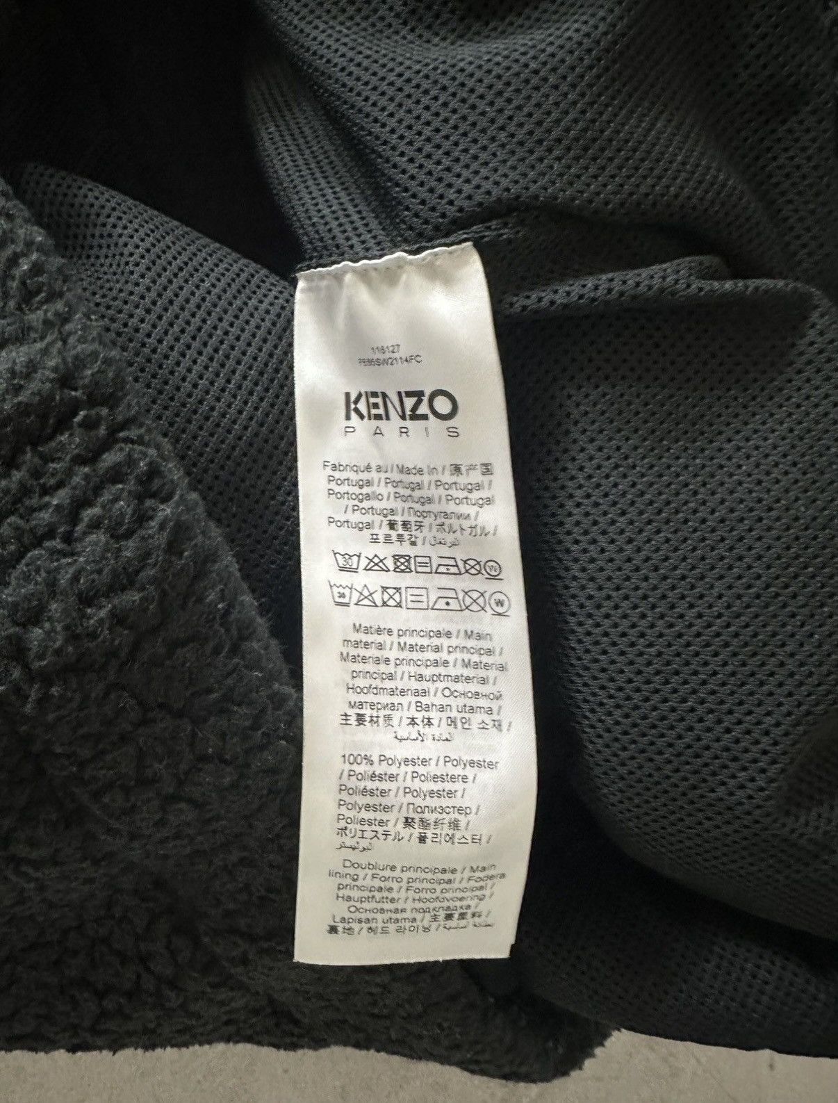 Kenzo Kenzo Paris Fleece Jacket Size US L / EU 52-54 / 3 - 5 Thumbnail