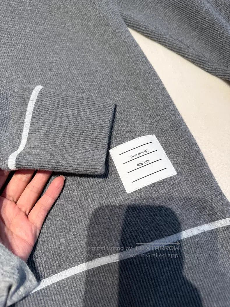 Thom Browne Thom Browne Gray long-sleeve Size US XXS / EU 40 - 2 Thumbnail