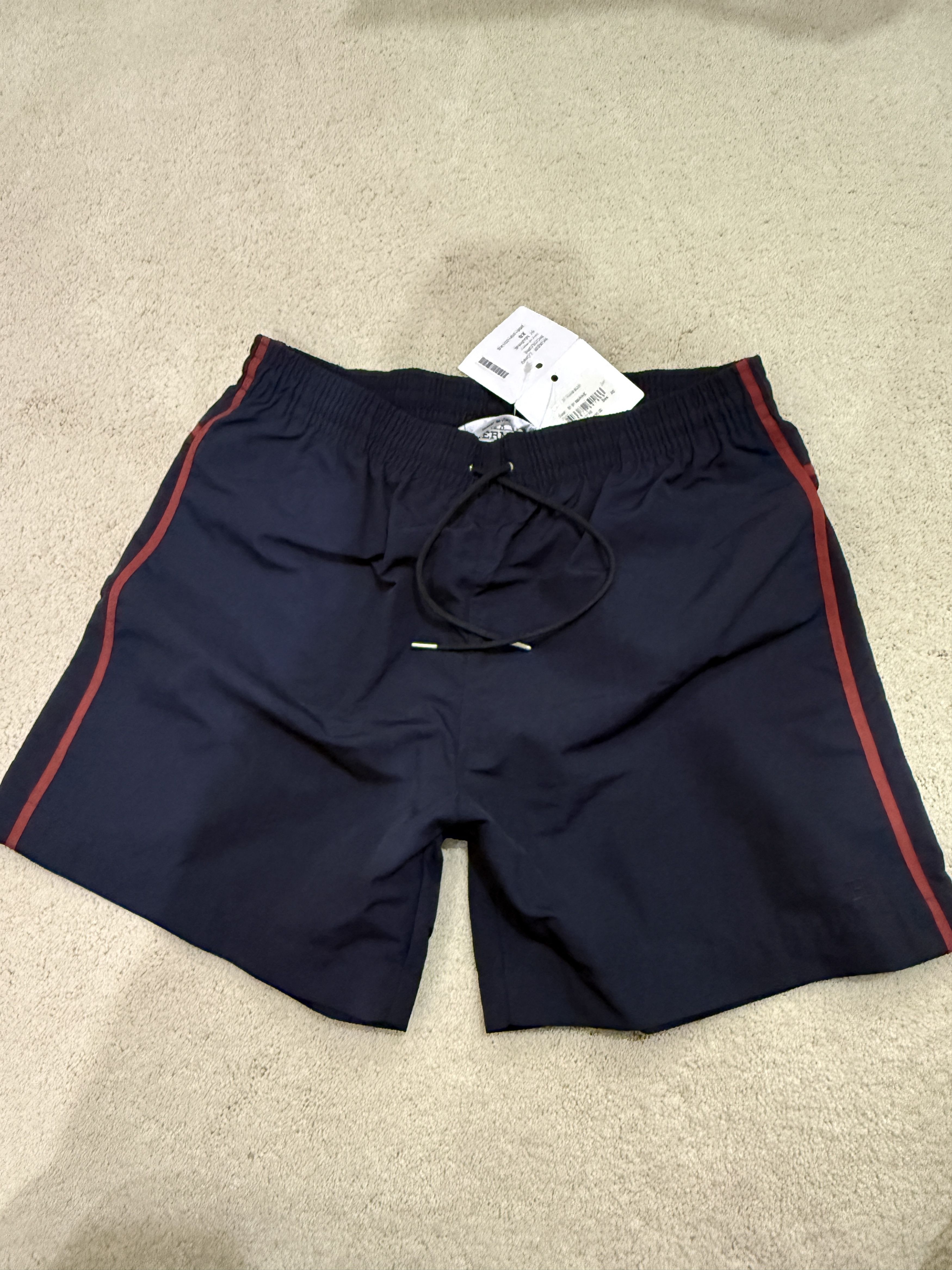 Hermes Hermes Mens Blue XS Swim Suit - New w/ Tags Size US 28 / EU 44 - 9 Thumbnail