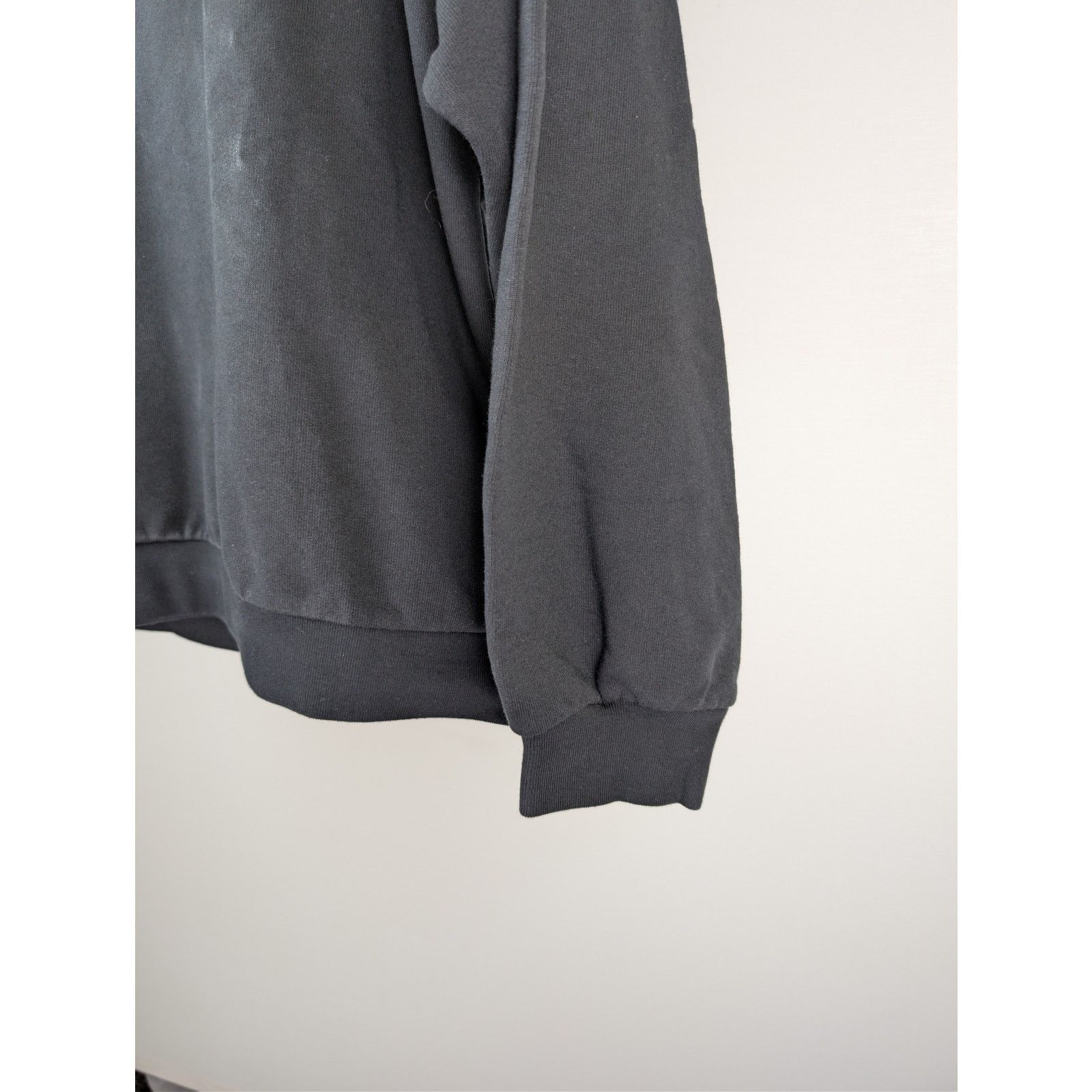 Gucci o1rshd1 Light Felted Cotton Jersey Hooded Sweatshirt Black Size US XL / EU 56 / 4 - 5 Thumbnail