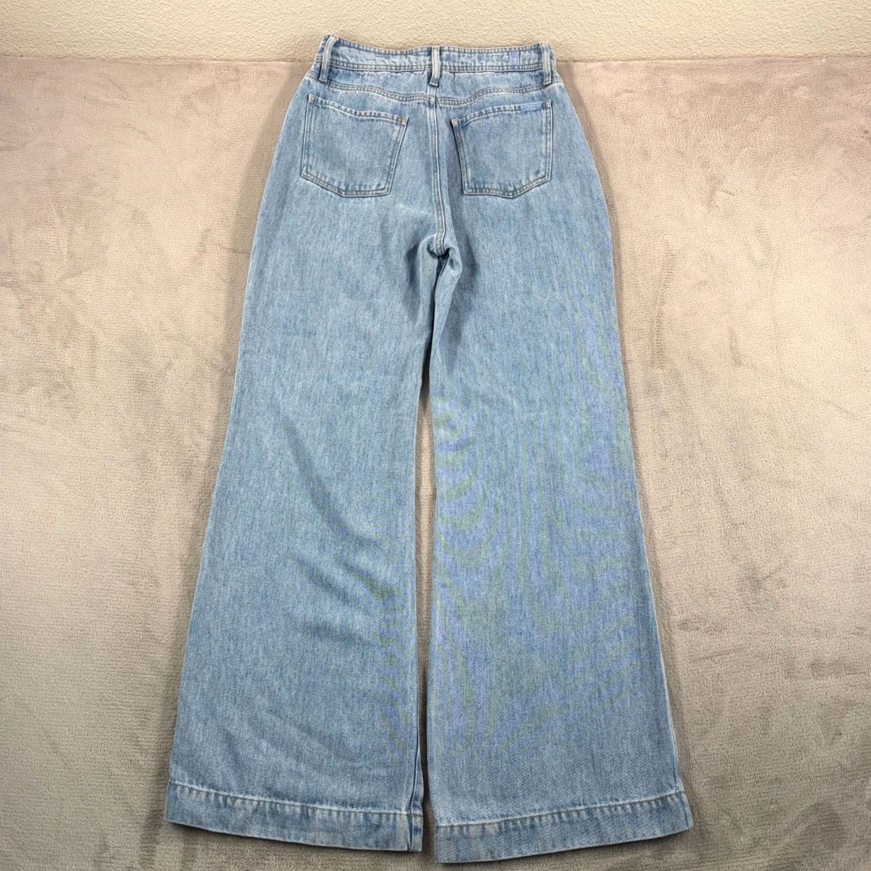 7 For All Mankind 7 For All Mankind Modern Dojo Trouser Jeans Blue Women 29 Flared Size 29" - 7 Thumbnail