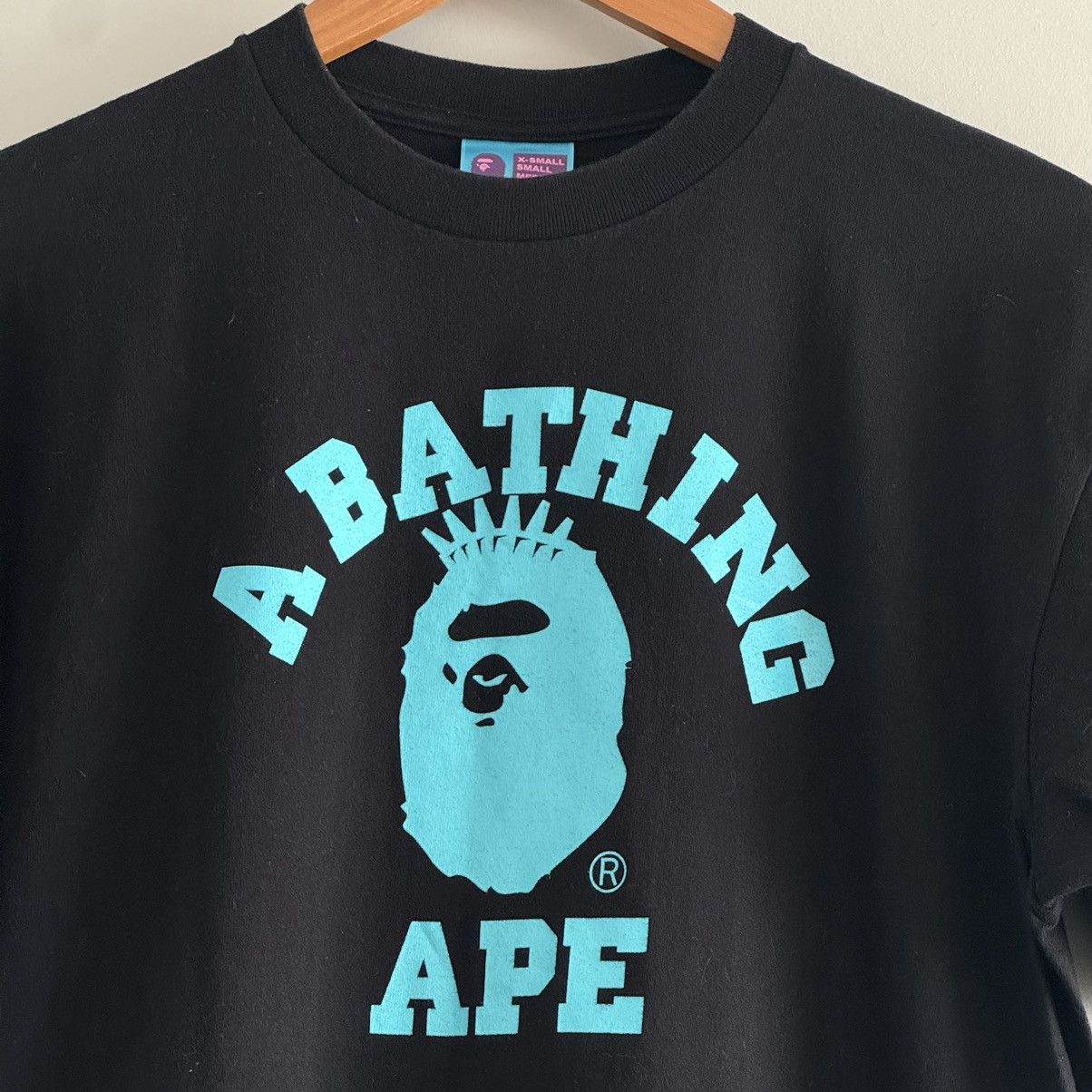 Bape OG Bape College Logo NYC New York Tee Tiffany Size US L / EU 52-54 / 3 - 4 Thumbnail