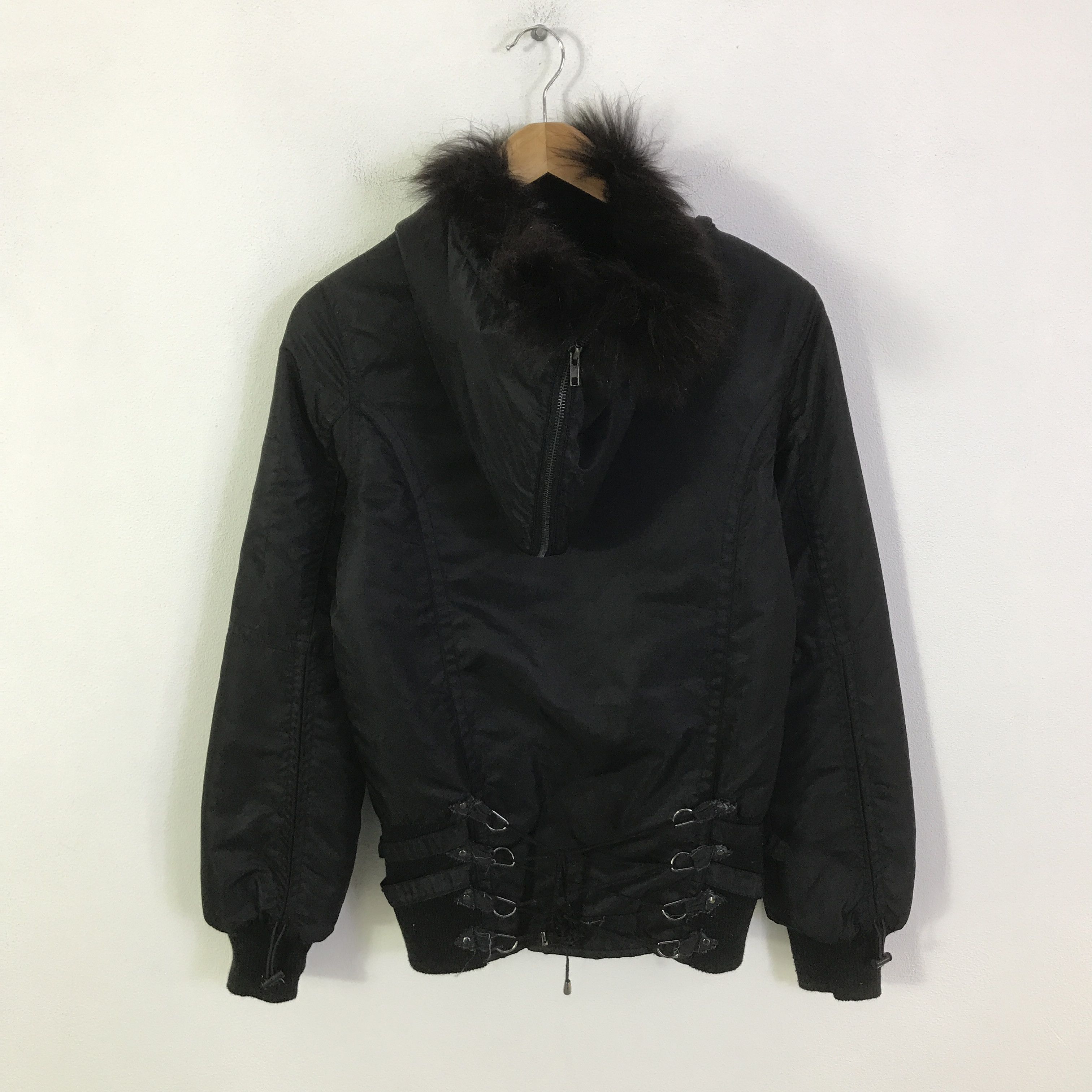 Lip Service y2k lip service fur hoodie jacket K120B5 Size US M / EU 48-50 / 2 - 3 Thumbnail