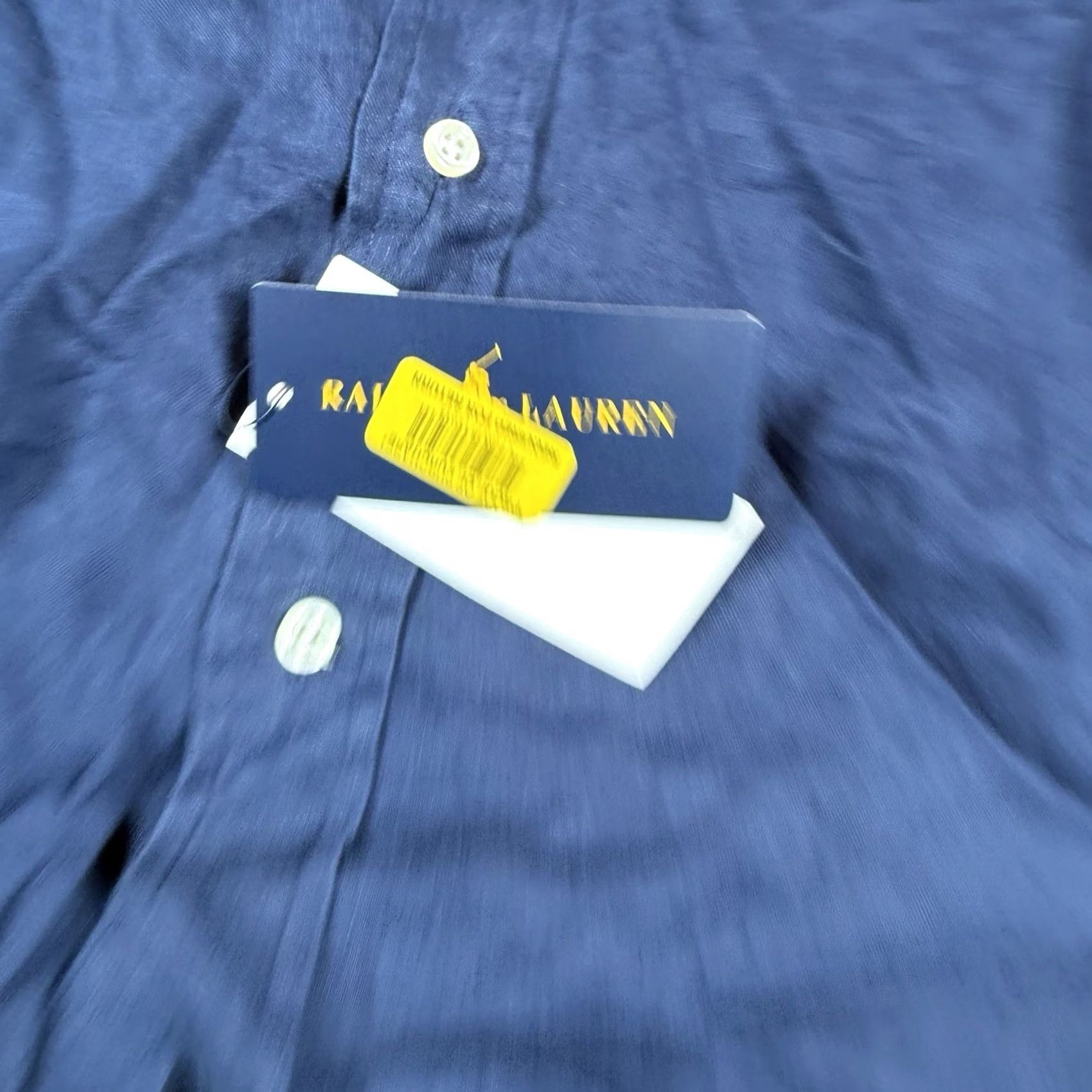 Polo Ralph Lauren Polo Ralph Lauren Button-Up Shirt Mens XXL Long Sleeve Blue New With Tags Size US XXL / EU 58 / 5 - 4 Thumbnail