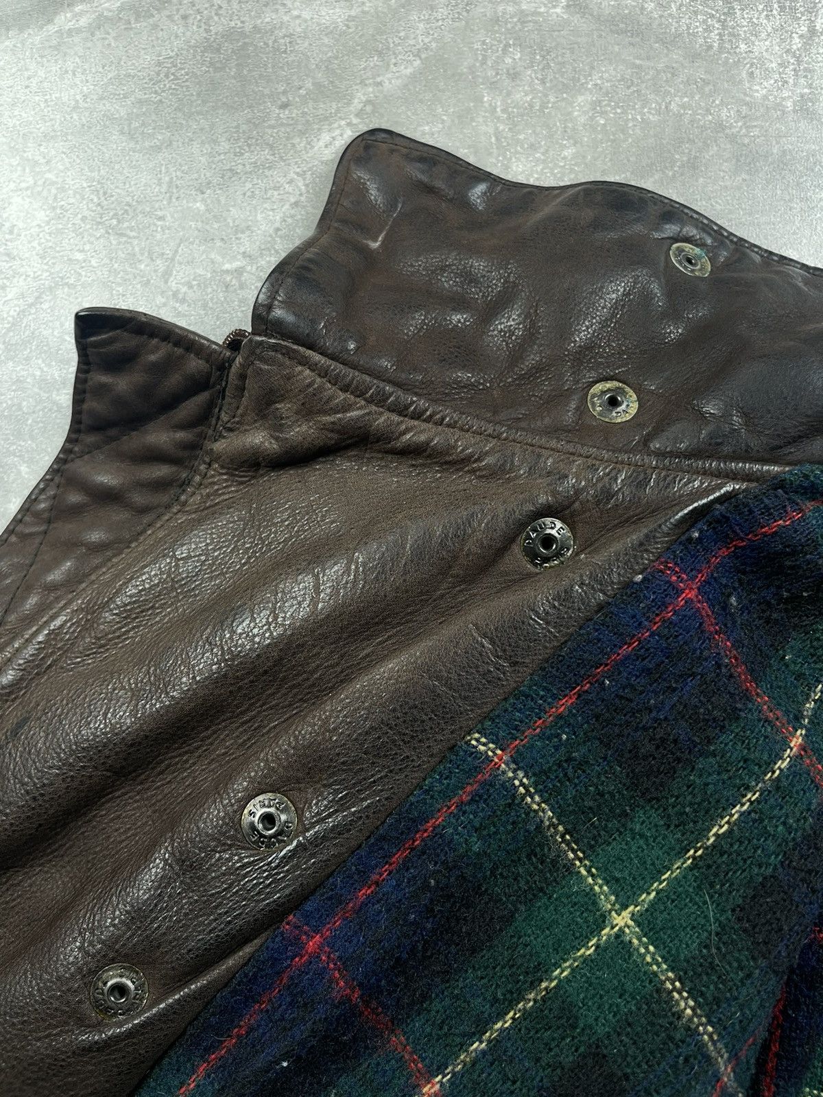 Genuine Leather Vintage AN 2000 Paris Brown Leather Jacket 80s Size US M / EU 48-50 / 2 - 20 Thumbnail