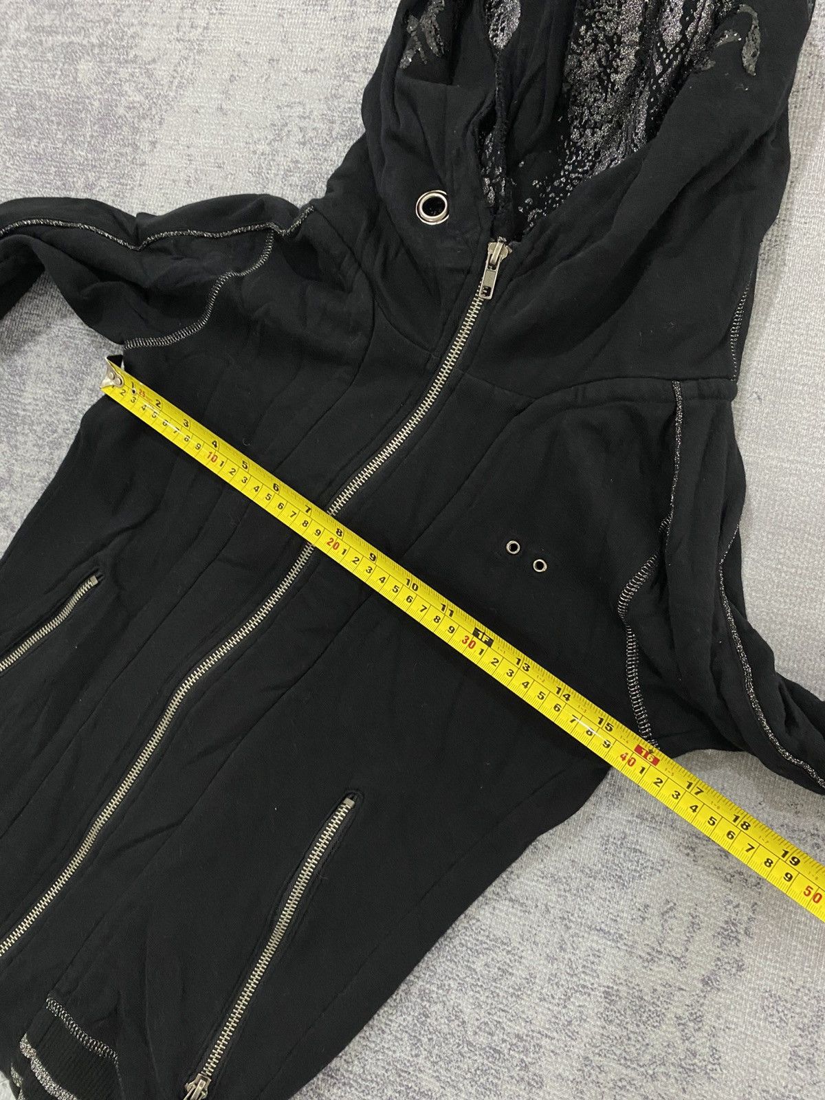 Japanese Brand Japanese buffalo bobs double layer snake skin hoodie Size US S / EU 44-46 / 1 - 14 Thumbnail