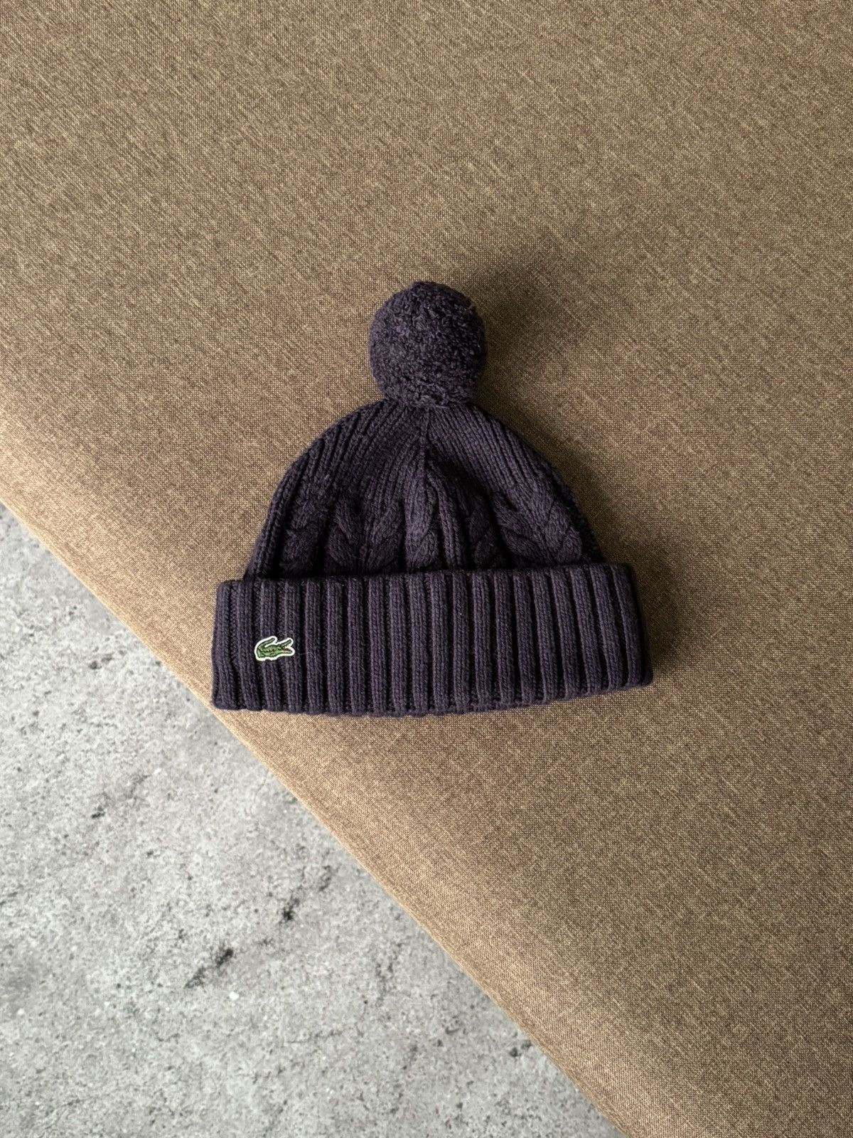 Lacoste × Vintage Vintage Lacoste knitted hat Size ONE SIZE - 3 Thumbnail