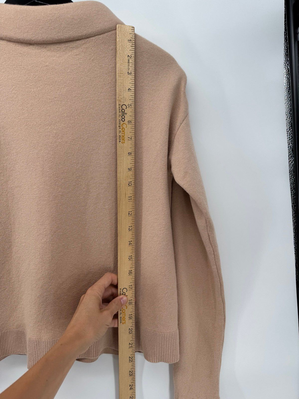 & Other Stories & Other Stories Wool Beige Knit Long Sleeve Sweater Pullove Size S / US 4 / IT 40 - 6 Thumbnail