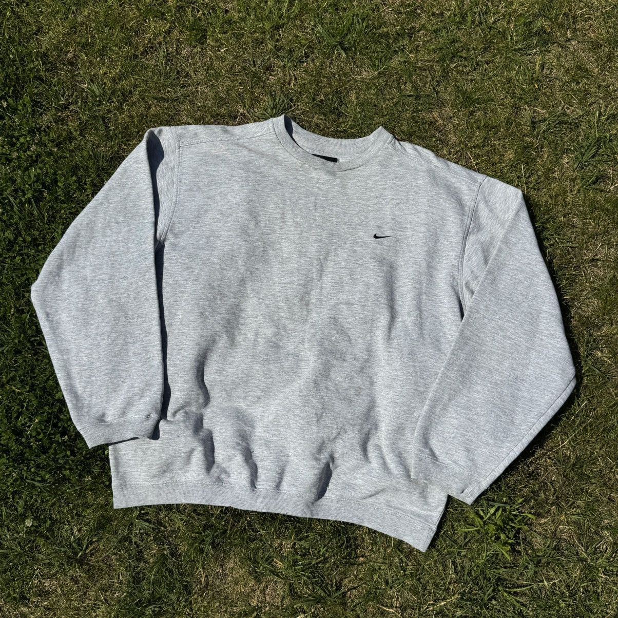 Nike Vintage 90s nike basic boxy crewneck Size US XL / EU 56 / 4 - 2 Thumbnail