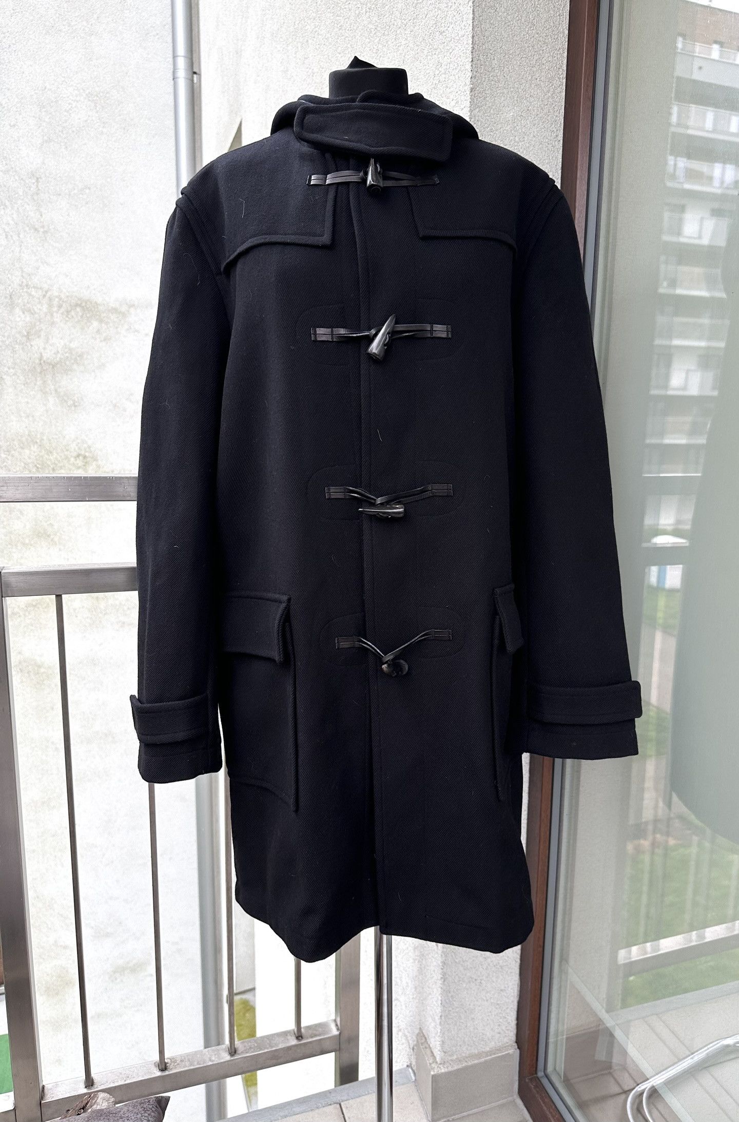 Designer Roland Mouret duffle wool coat Size US XL / EU 56 / 4 - 13 Thumbnail