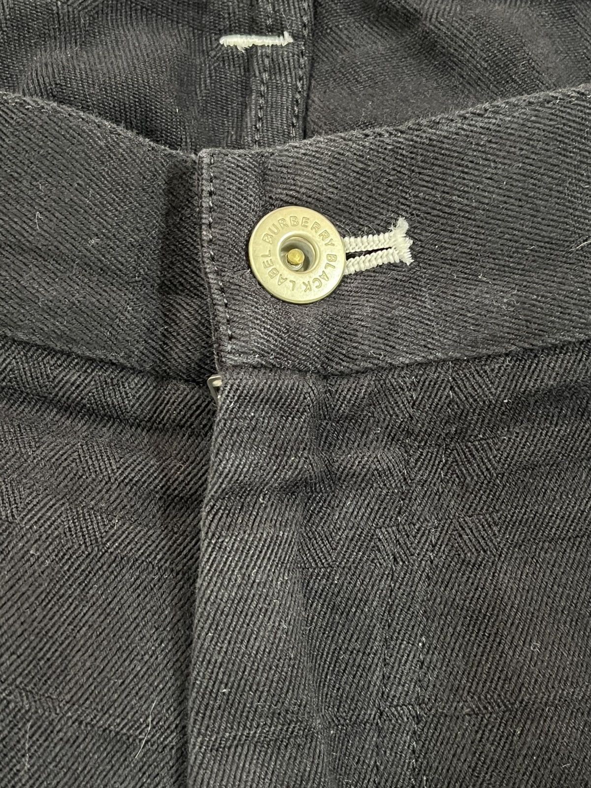 Black Label × Burberry × Burberry Prorsum Vintage Burberry Distinctive Pattern Batman Pocket Denim Size US 33 - 8 Thumbnail