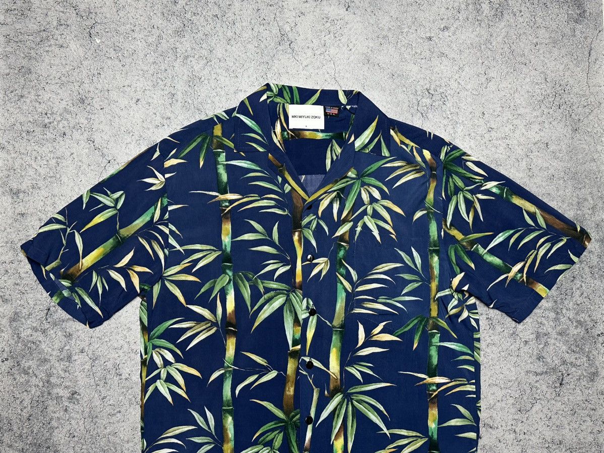 Mki Miyuki Zoku Mki Miyuki Zoku Hawaiian Vacation Bamboo Tree Button Shirt Size US S / EU 44-46 / 1 - 2 Thumbnail
