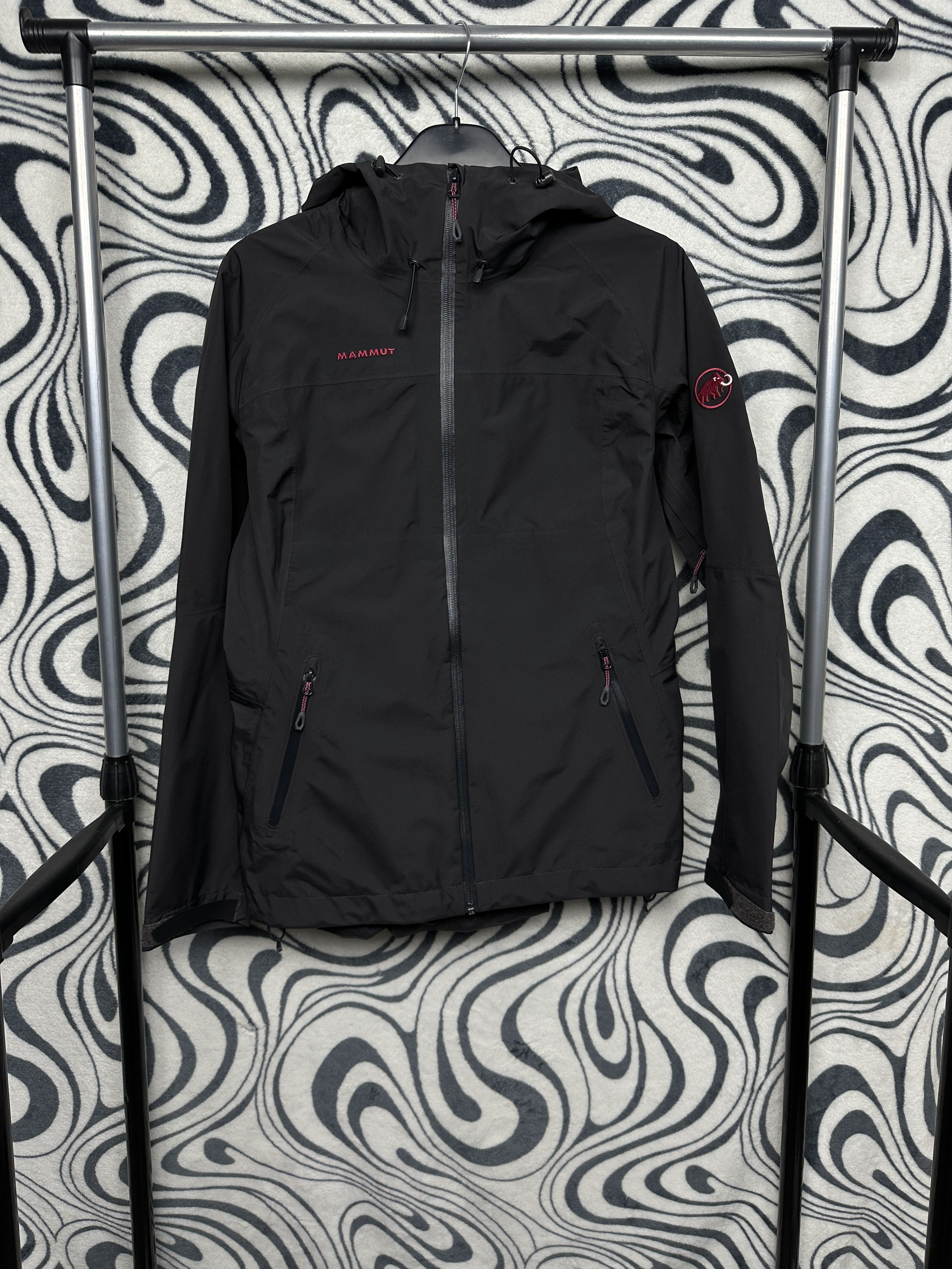 Mammut Mammut Gore-tex Paclite Wenaha Womens Black Jacket Size S / US 4 / IT 40 - 1 Thumbnail