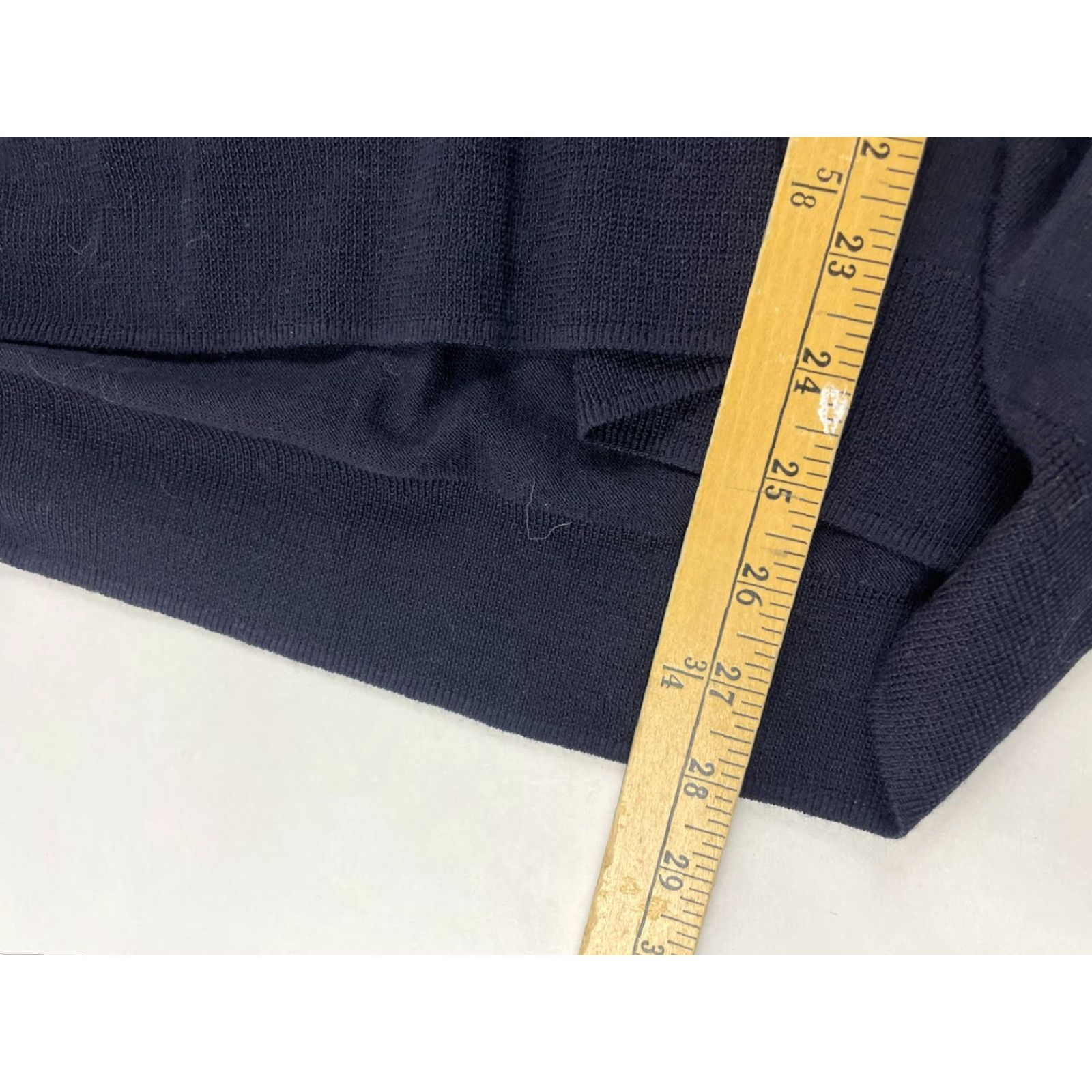 Brooks Brothers Brooks Brothers Sweater, Brand Pullover, Sweater, Men L, Navy Blue, Wool Blend, Regular Fit, Long Sleeve, Boat Neck, Solid, Pullover, Adult Mens Size L / US 10 / IT 46 - 6 Thumbnail