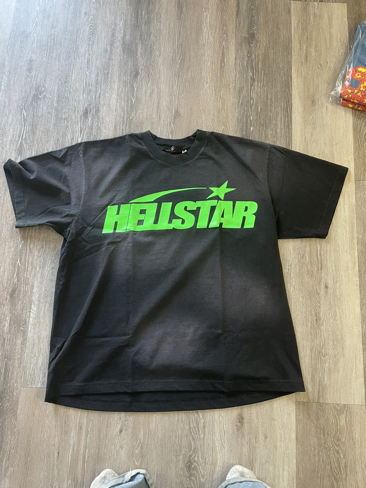 HELLSTAR HELLSTAR t shirt green logo size XL Size US XL / EU 56 / 4 - 1 Thumbnail