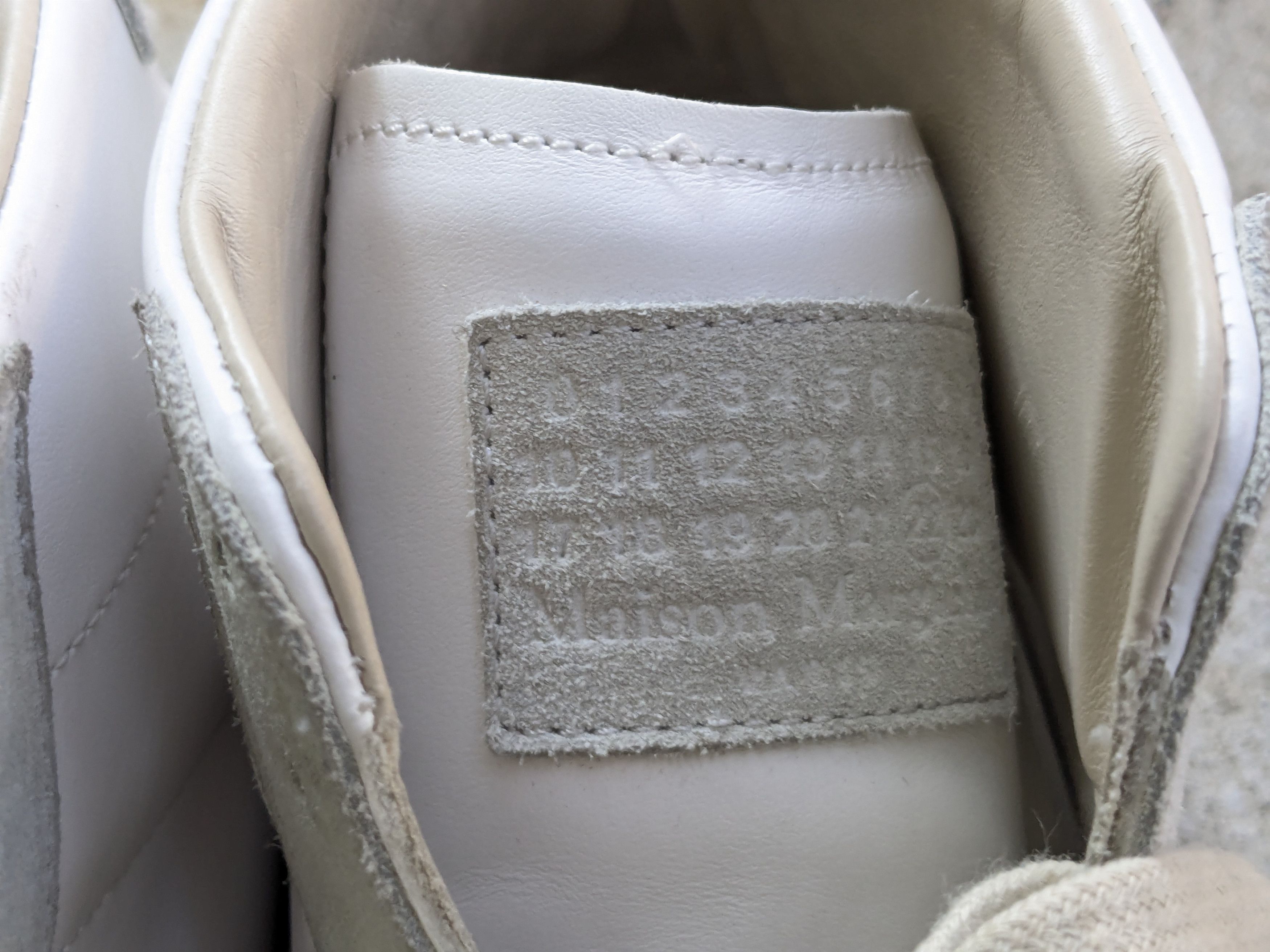 Maison Margiela Maison Margiela GAT White Gray 12 45 High Suede Leather Size US 12 / EU 45 - 3 Thumbnail