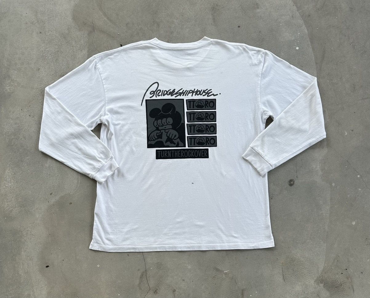 Japanese Brand BRIDGE SHIP HOUSE LONG TURN THE ROCK OVER SKATE TEE Size US L / EU 52-54 / 3 - 1 Thumbnail