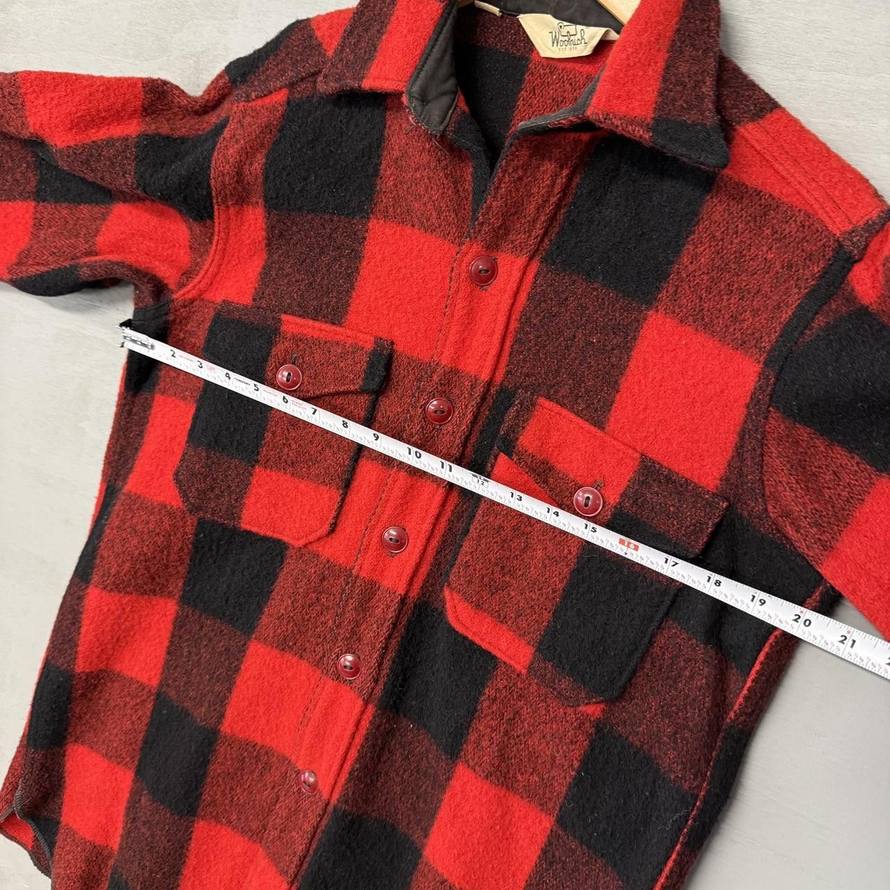 Woolrich Woolen Mills Vintage Woolrich Women’s Plaid Flannel Button Up Size 15 Size M / US 6-8 / IT 42-44 - 5 Thumbnail