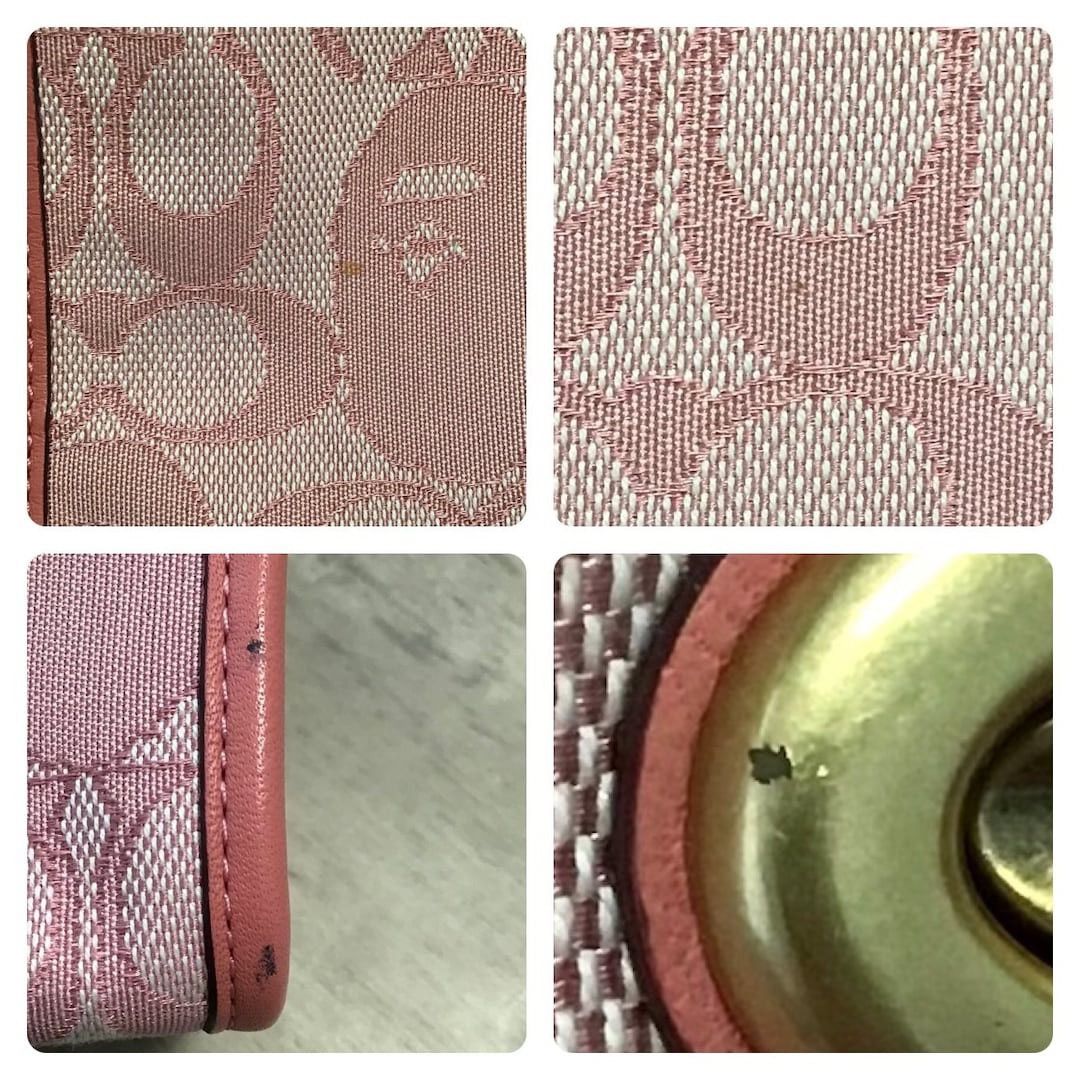 Bape × Coach COACH × BAPE CANVAS Shoulder Tote Bag a bathing ape Pink Size ONE SIZE - 8 Thumbnail
