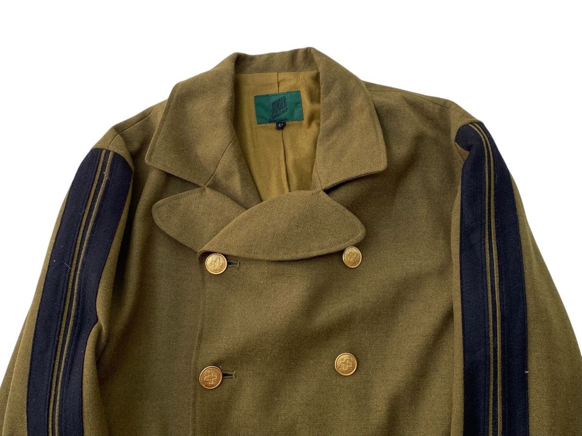 Jean Paul Gaultier Jean Paul Gaultier Archive FW89 Military Pea Coat Striped Size US M / EU 48-50 / 2 - 6 Thumbnail