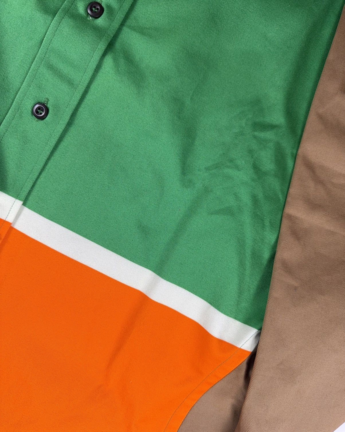 Prada SS20 COLORBLOCK SHIRT Size US S / EU 44-46 / 1 - 5 Thumbnail