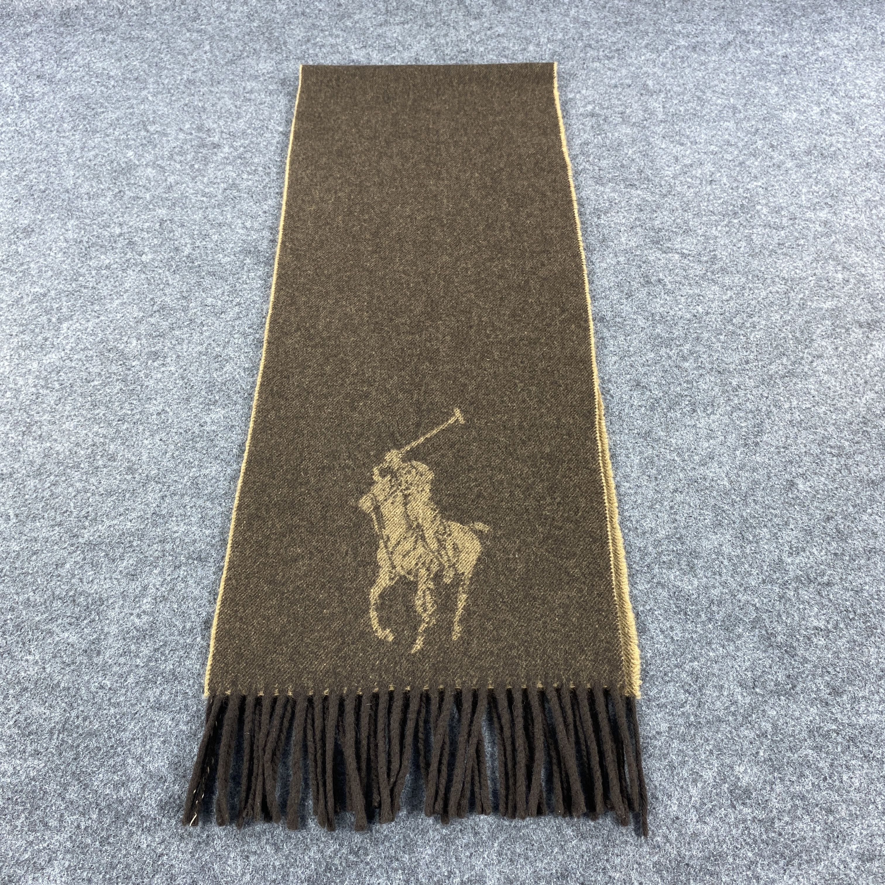 Polo Ralph Lauren × Vintage GF10639 Polo Ralph Lauren Scarf Neck Wear Muffler Nova Check Size ONE SIZE - 4 Thumbnail