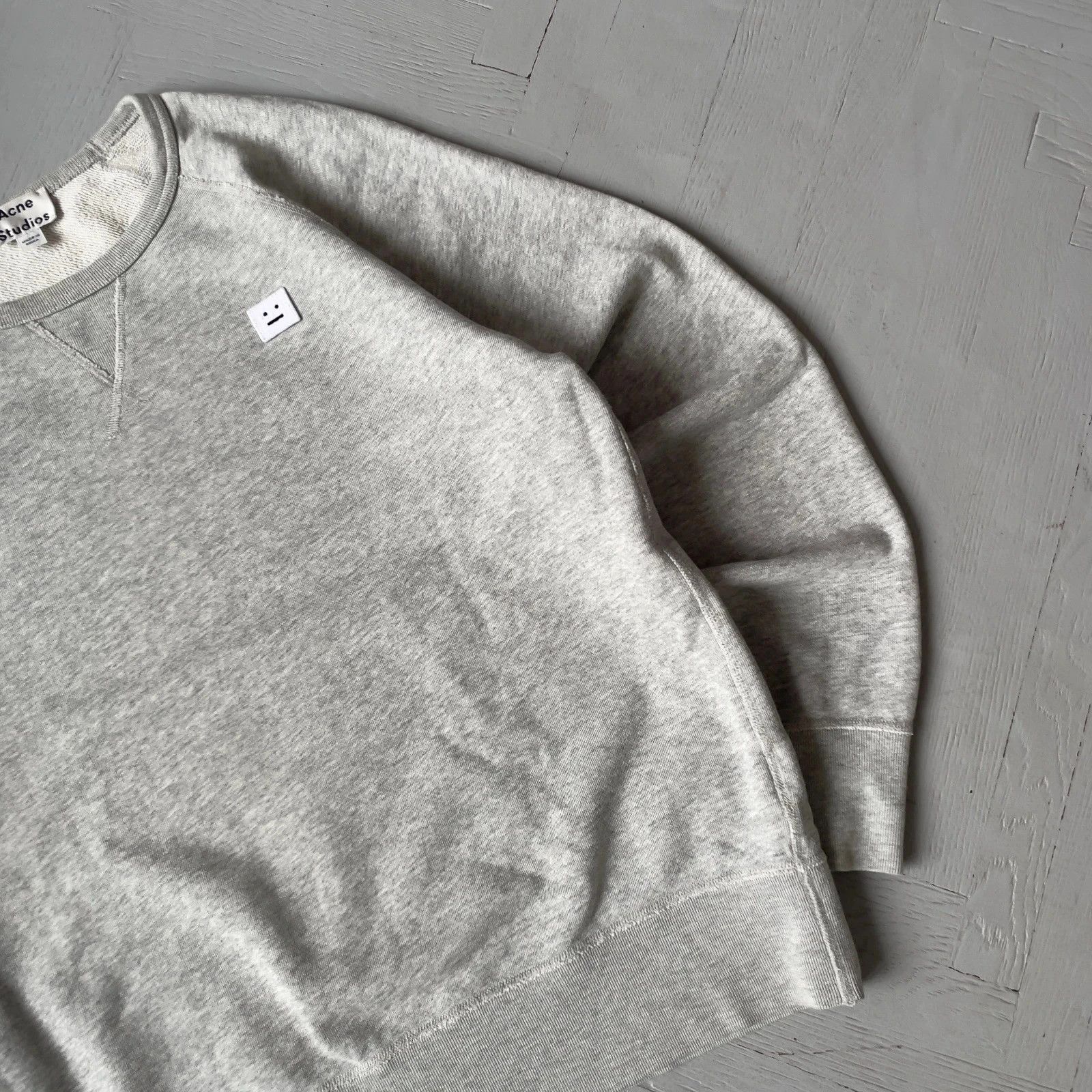 Acne Studios Acne Studios Smiley Face Crewneck Sweatshirt Size US M / EU 48-50 / 2 - 3 Thumbnail