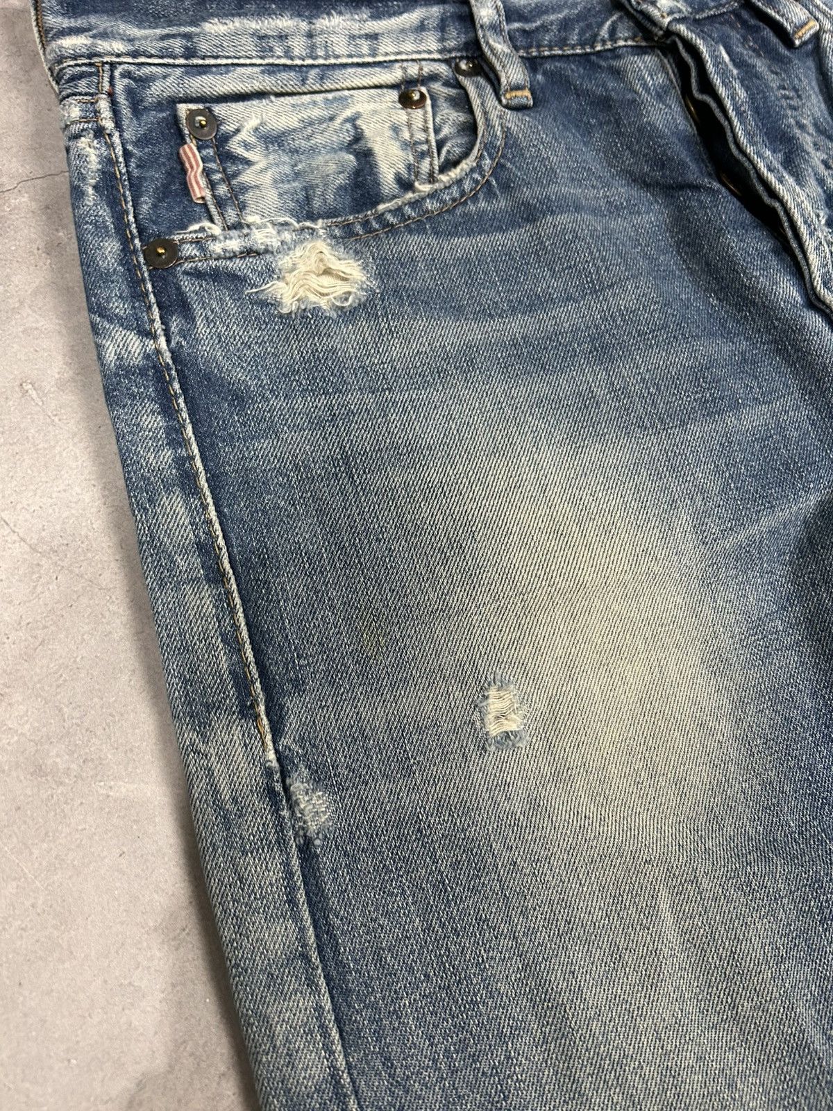 Polo Ralph Lauren Polo Ralph Lauren Denim & Supply Biker Slim jeans Size US 32 / EU 48 - 4 Thumbnail