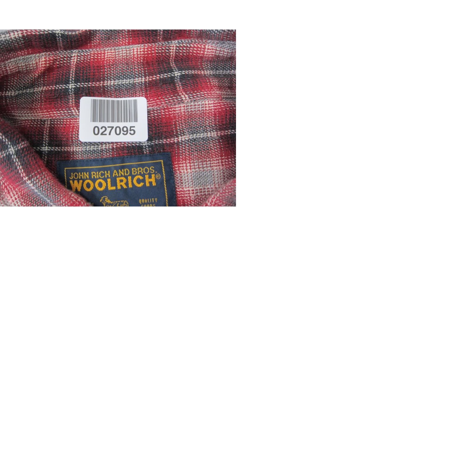 Vintage VINTAGE Woolrich Shirt Mens XL Red Plaid Button-Down Woolrich Shirted? Size US XL / EU 56 / 4 - 9 Thumbnail