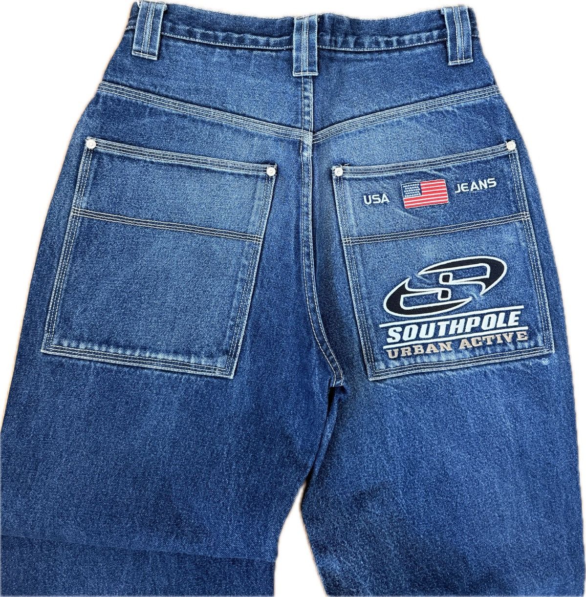 Southpole Southpole Spelled Out Jeans Size US 31 - 2 Thumbnail