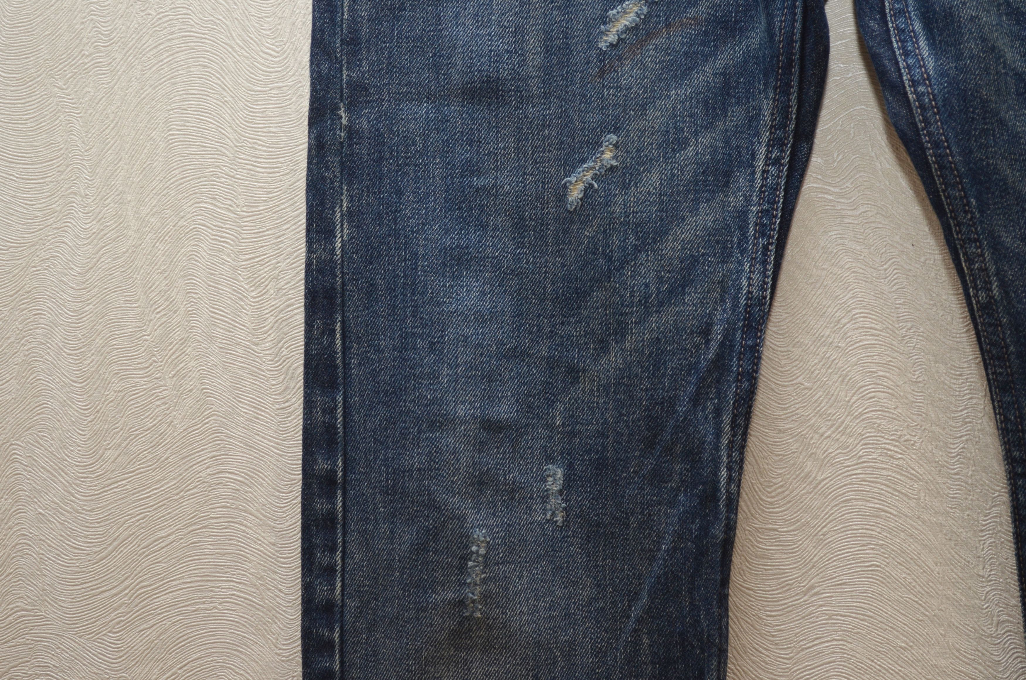 Gianfranco Ferre × Vintage Vintage Gianfranco Ferre Distressed Jeans Size W33 RARE y2k Size US 33 - 6 Thumbnail