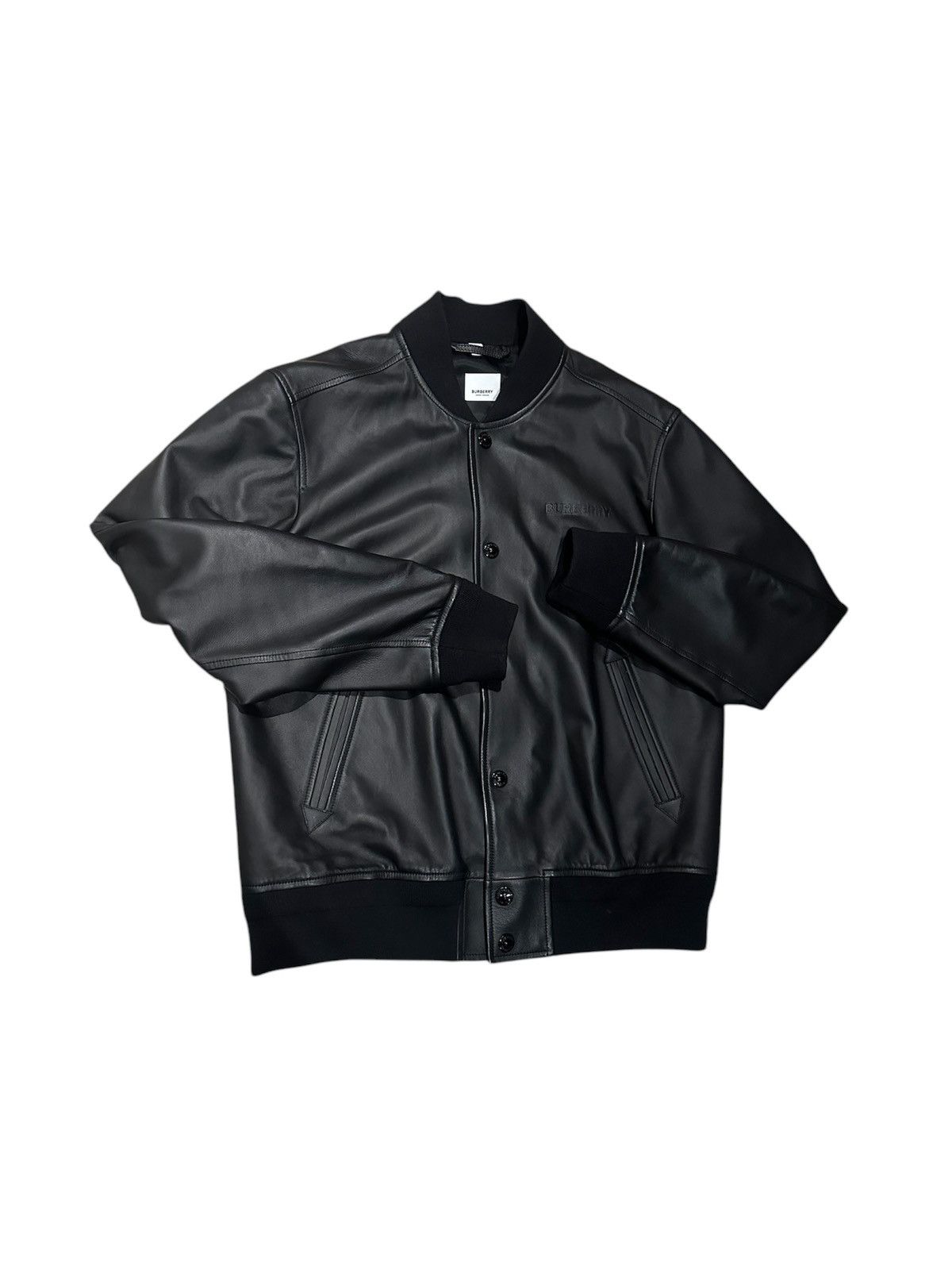 Burberry Burberry Leather Jacket Size US M / EU 48-50 / 2 - 1 Thumbnail