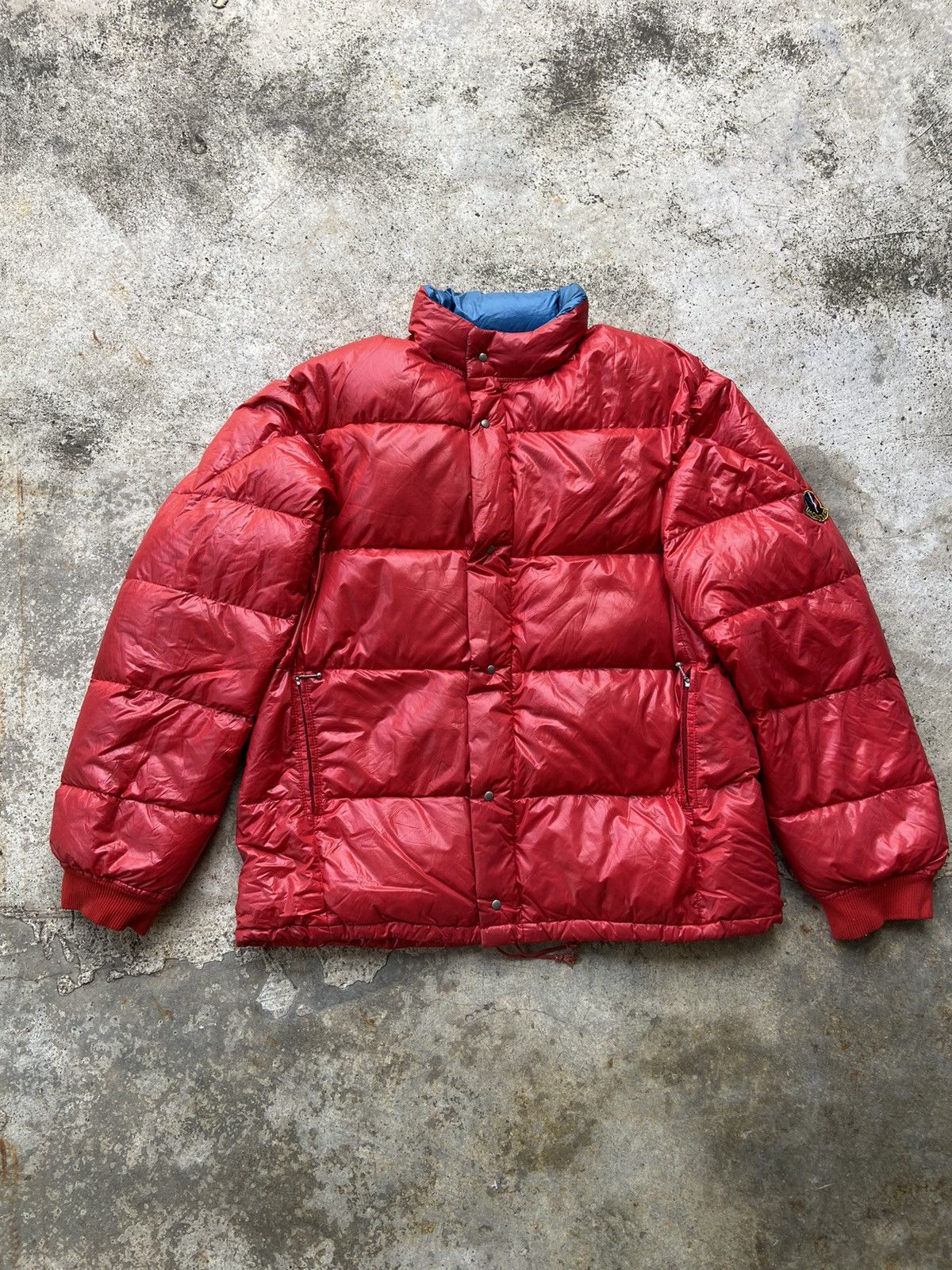 Moncler Vintage 80s Moncler Grenoble Paninaro Puffer Jacket Size US L / EU 52-54 / 3 - 2 Thumbnail