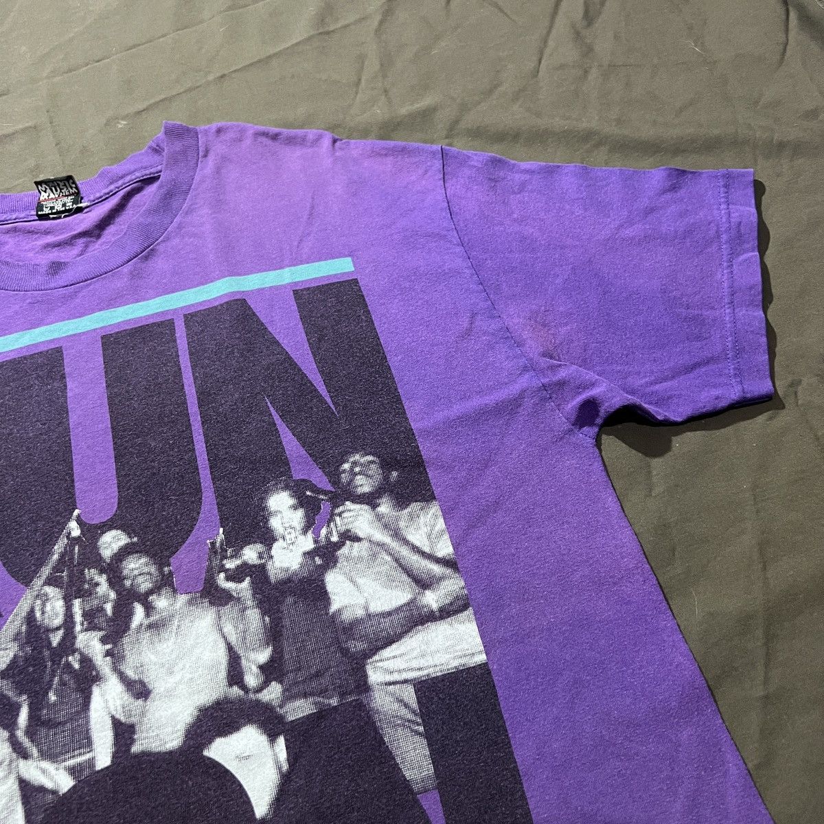 Rap Tees Vintage Y2K RUN SON SOUL FUNK R&B HIPHOP Tee Faded Size US L / EU 52-54 / 3 - 8 Thumbnail