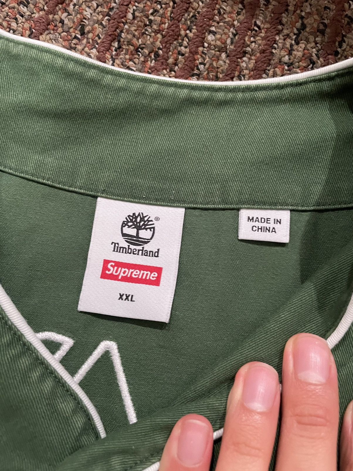 Supreme Supreme Timberland Baseball Jersey (XX-Large) Size US XXL / EU 58 / 5 - 6 Thumbnail
