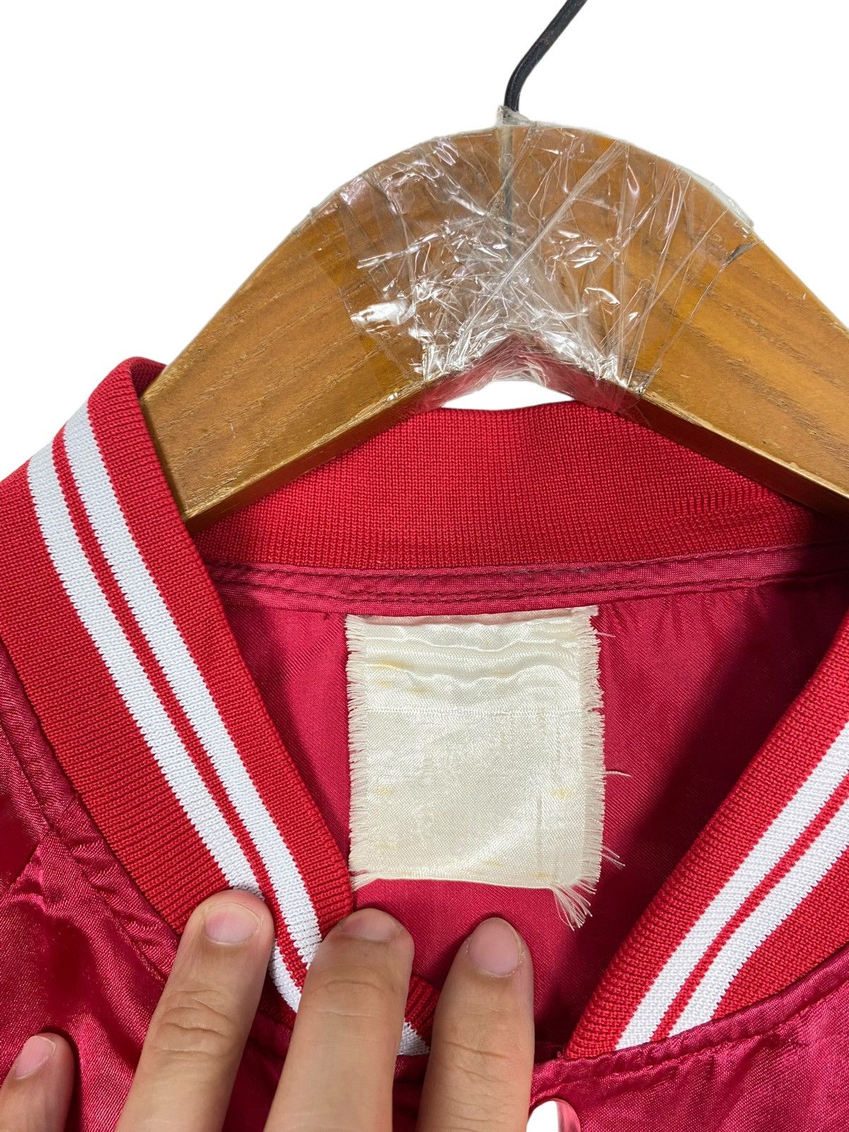 Atomic Vtg Atomic Banana Co Pittsburgh Satin Bomber Jacket Big Log Size US M / EU 48-50 / 2 - 6 Thumbnail