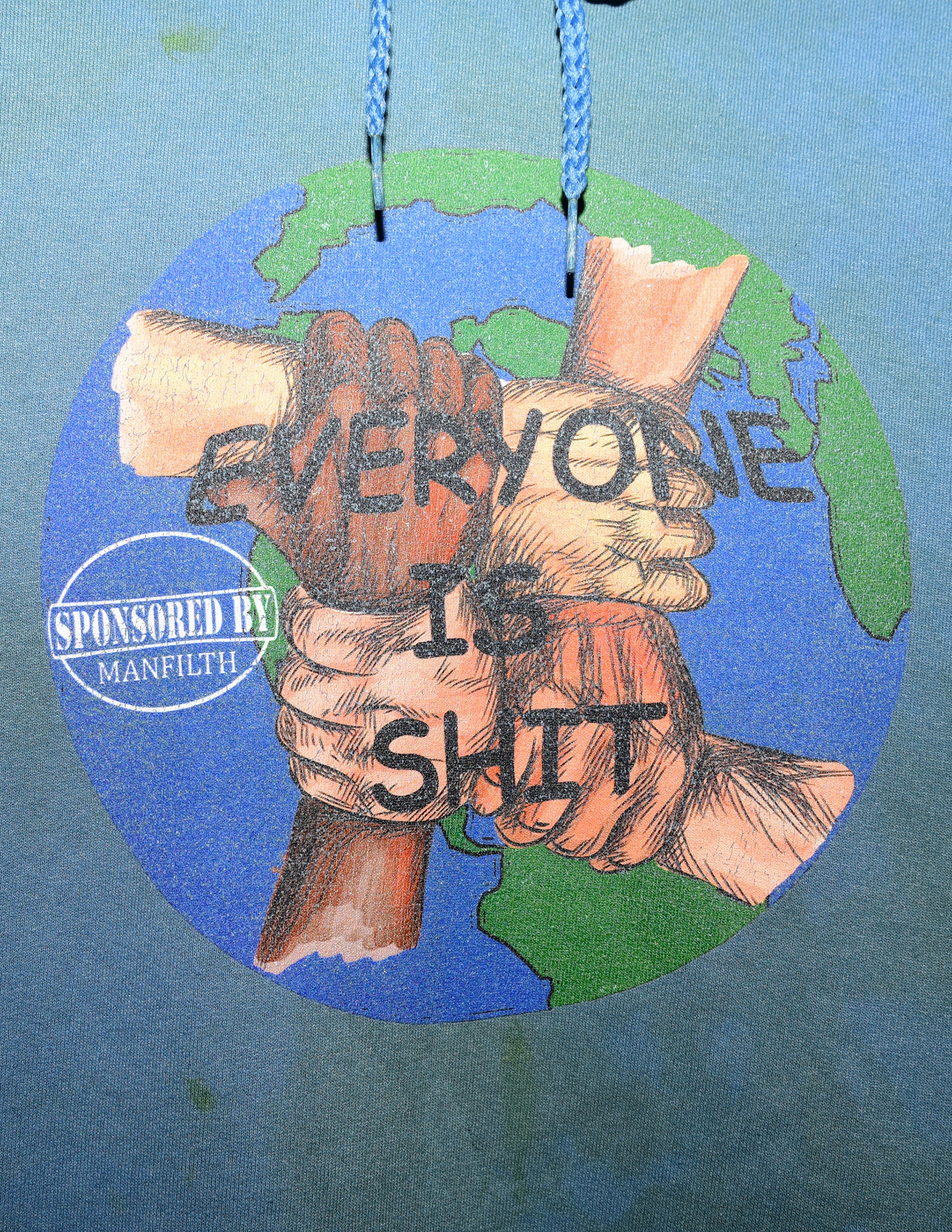Other Manflith 'Everyone Is Shit' Hoodie Size US XL / EU 56 / 4 - 4 Thumbnail