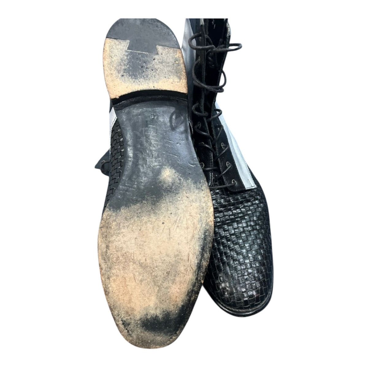 JOHN LAWRENCE SULLIVAN John Lawrence Sullivan Contrast Panel Lace-Up Boots Size US 9 / EU 42 - 4 Thumbnail