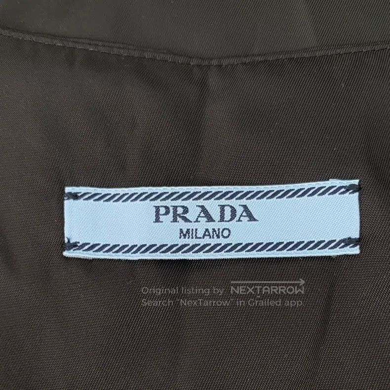 Prada Prada Black triangle round-neck sleeveless dress Size XXS / US 00 / IT 34 - 6 Thumbnail