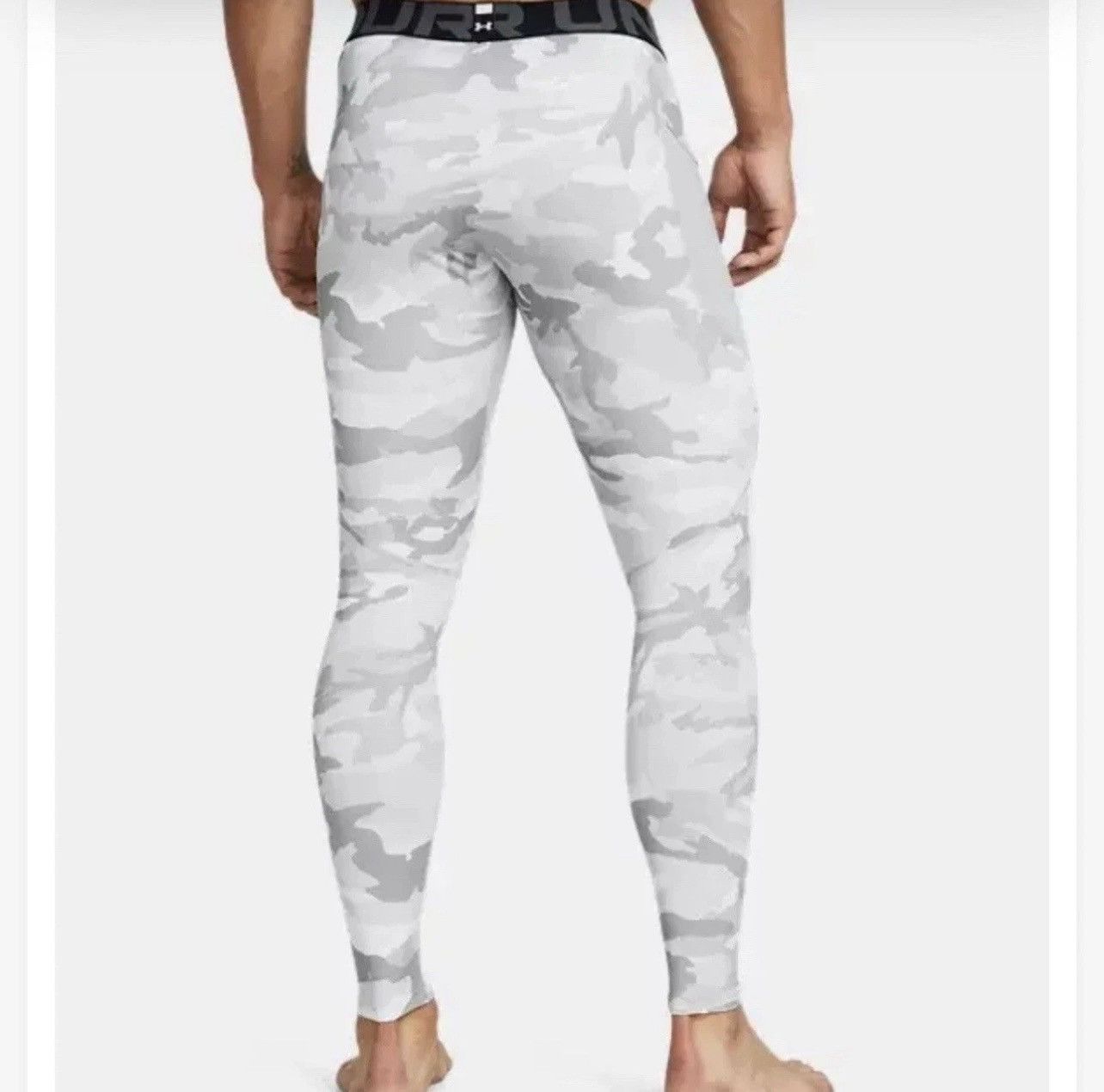 Under Armour Under Armour Cold Gear Camo Printed Leggings Size US 30 / EU 46 - 3 Thumbnail