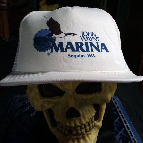 Other DS Vintage John Wayne Marina Rope Snap Trucker Hat Cap Size ONE SIZE - 1 Thumbnail