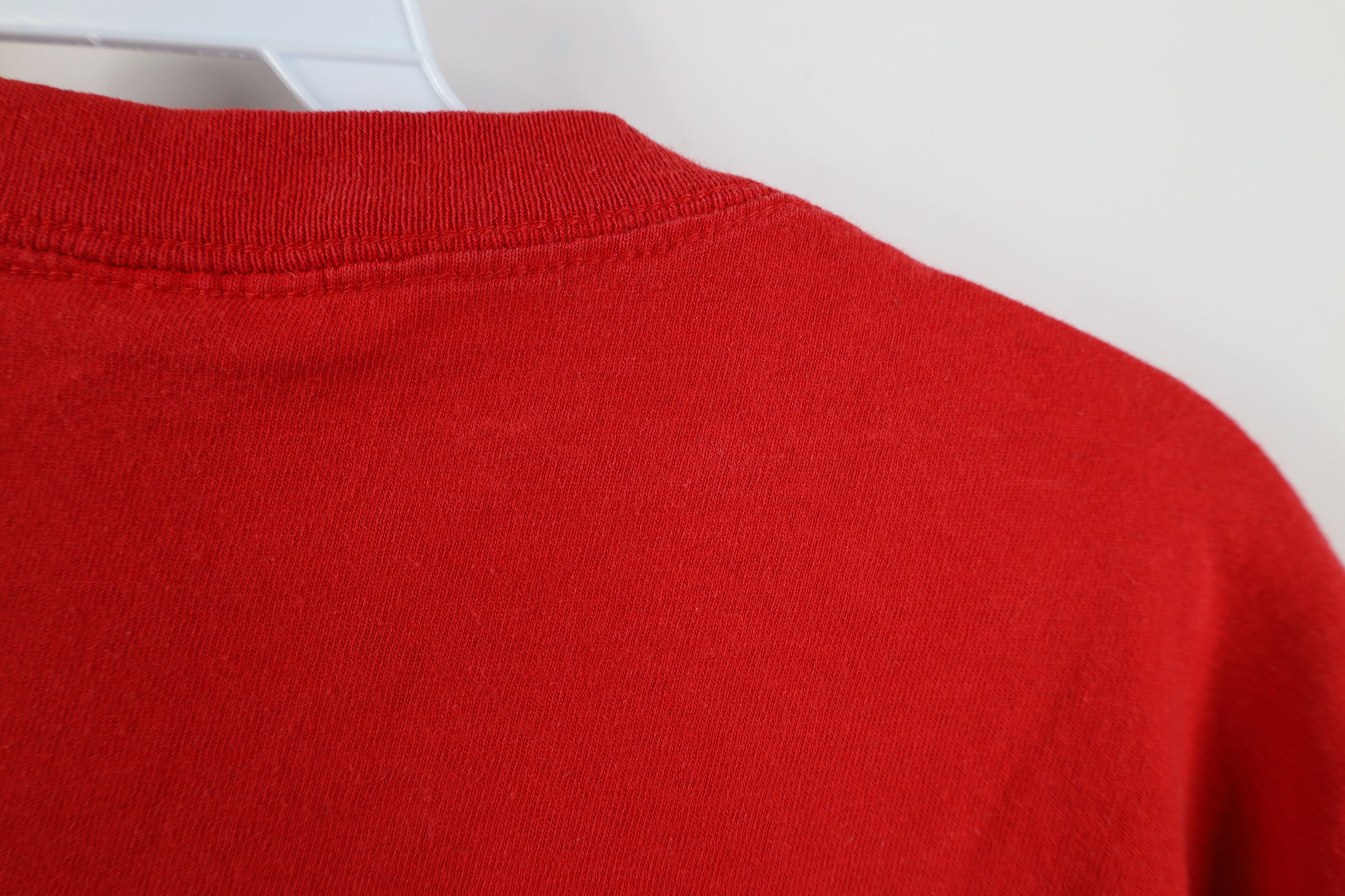 Vintage Vintage 90s Y2K Streetwear Tribal Dragon T-Shirt Red Size US L / EU 52-54 / 3 - 11 Thumbnail