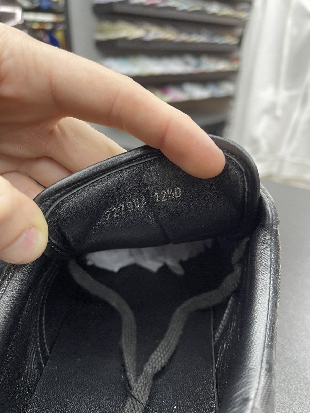 Gucci Size 13US/12.5G - Gucci GG Monogram Guccissima Low 'Black' Size US 13 / EU 46 - 9 Thumbnail
