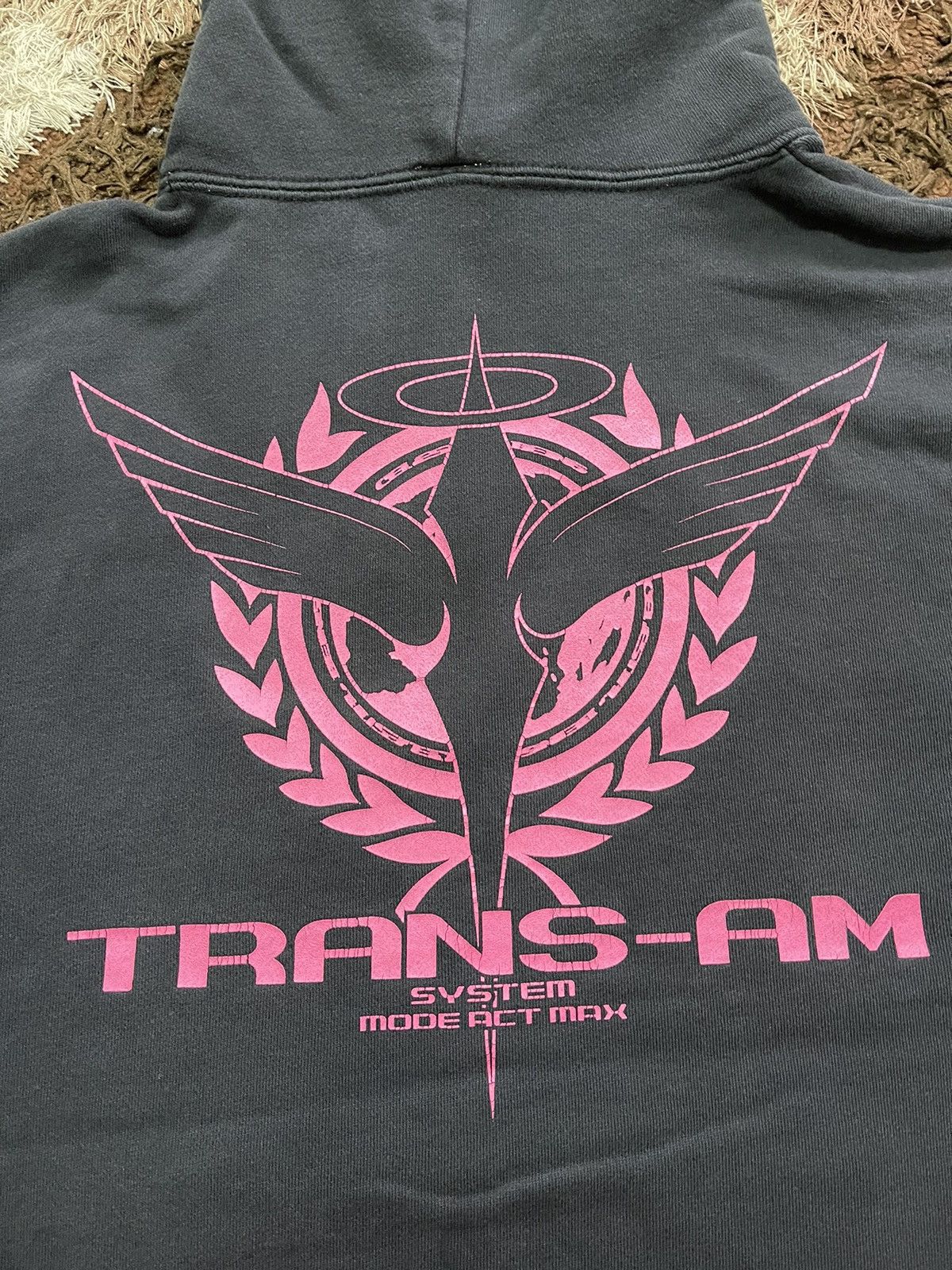 Anime GUNDAM 00 TRANS-AM PARKA BLACK X TROPICAL PINK TEE Size US M / EU 48-50 / 2 - 7 Thumbnail