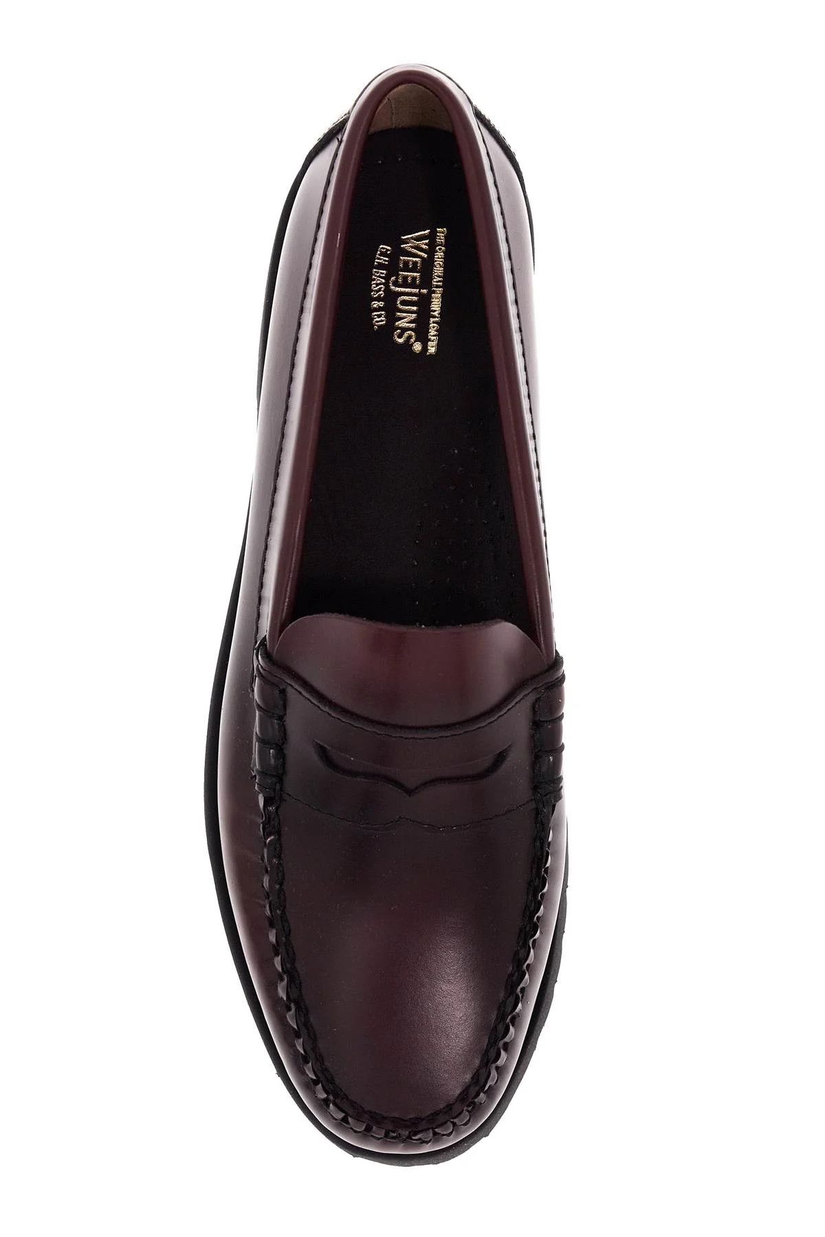 G.H. Bass & Co. o1s22i1n1024 90's Leather Moccasins in Wine Size US 8 / IT 38 - 2 Thumbnail