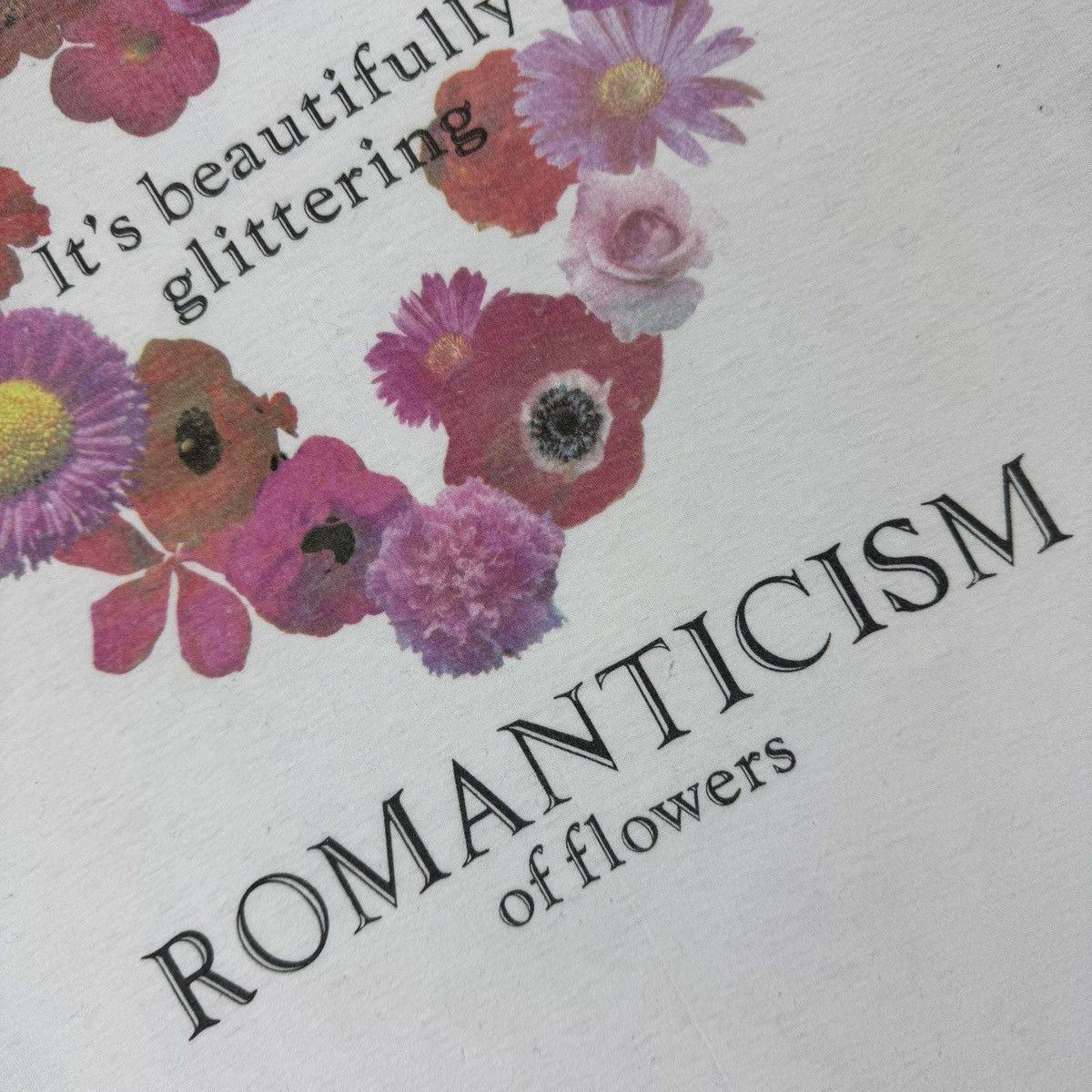 Vintage Vintage Flora Romanticism of Flowers Graphic T-shirt Size US L / EU 52-54 / 3 - 8 Thumbnail
