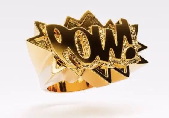 Ambush Design AMBUSH POW! Ring Size ONE SIZE - 6 Thumbnail